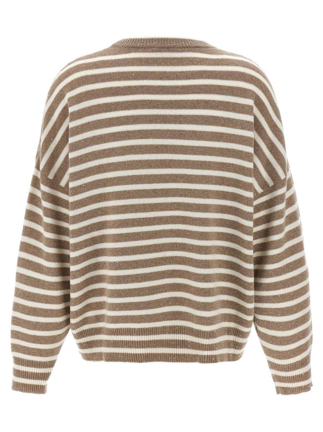 Sequin Striped Sweater Sweater, Cardigans Multicolor - 2