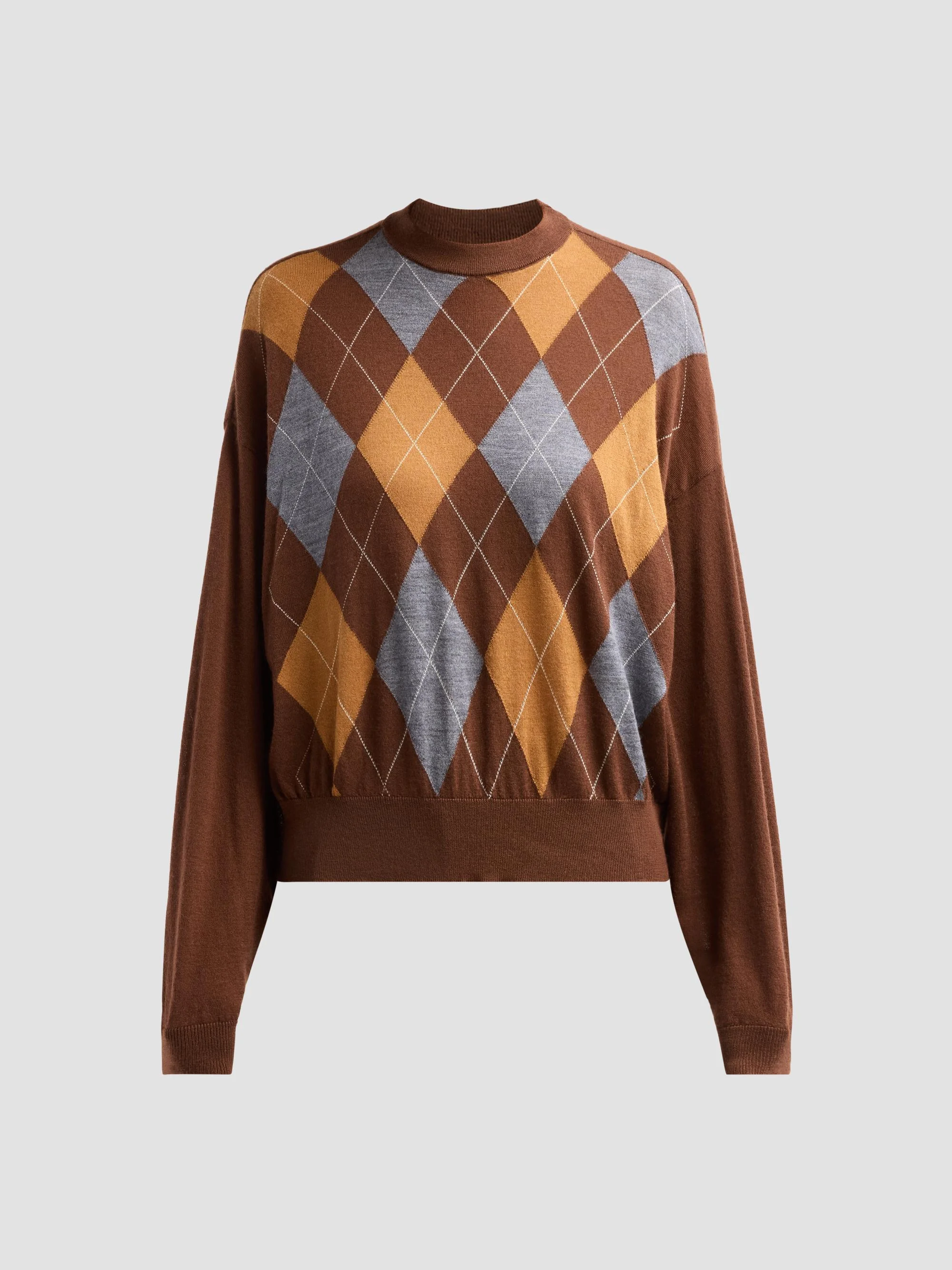 Women's Bradley Cashmere-Blend Sweater - Palm Combo - 1