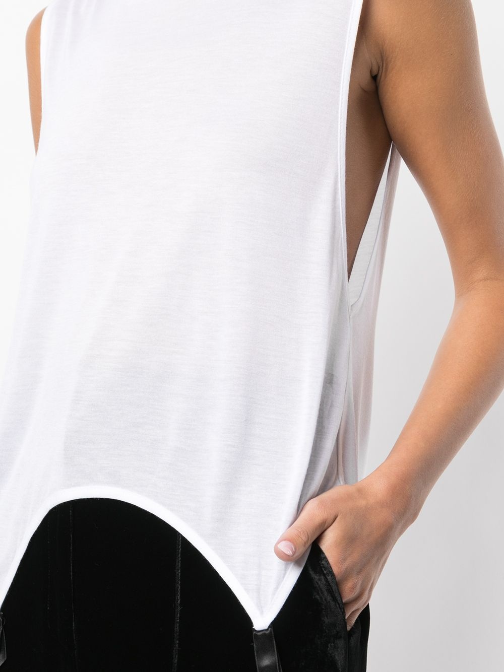 muscle garter tank top - 5