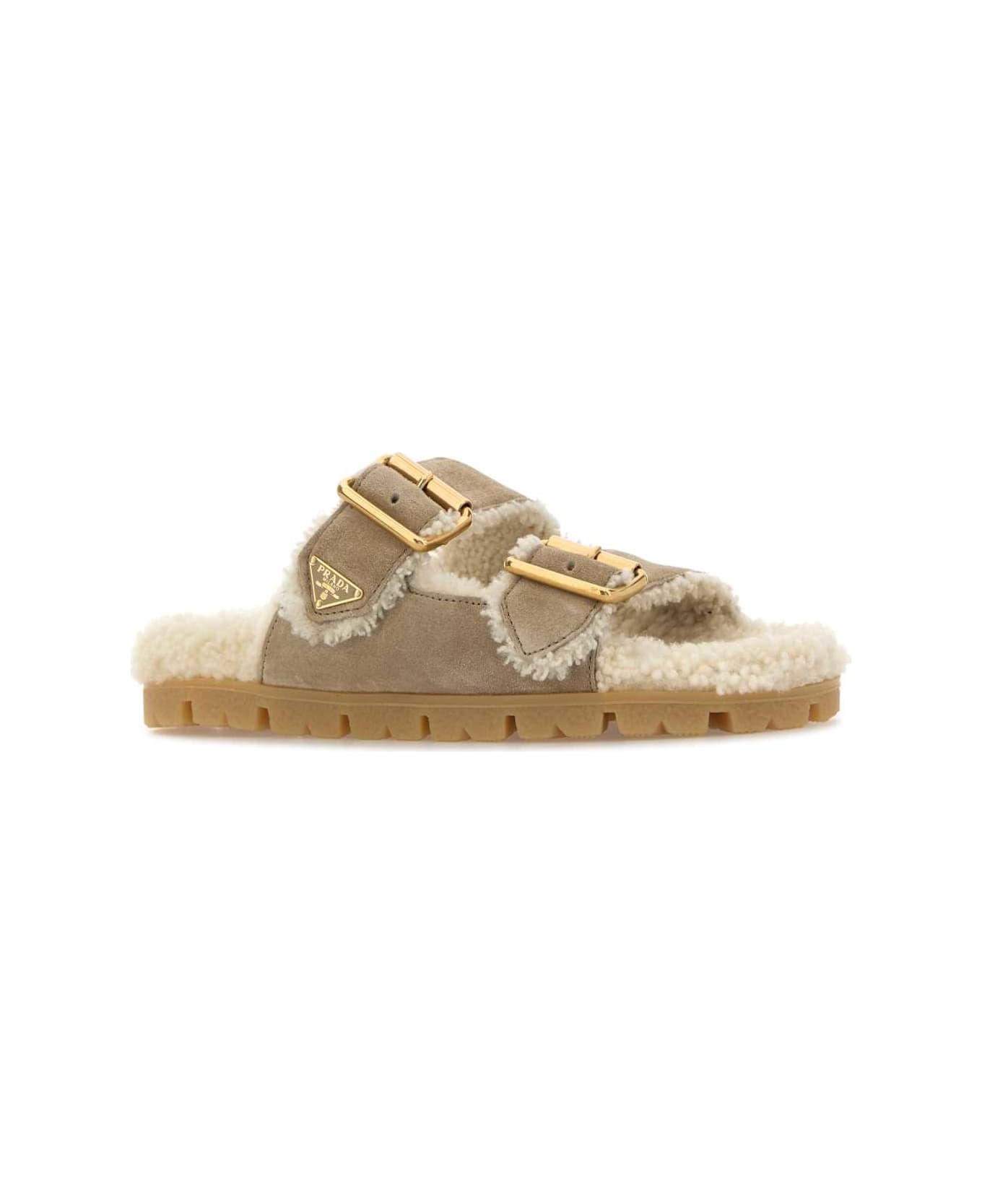 Sand Suede Slippers - 2