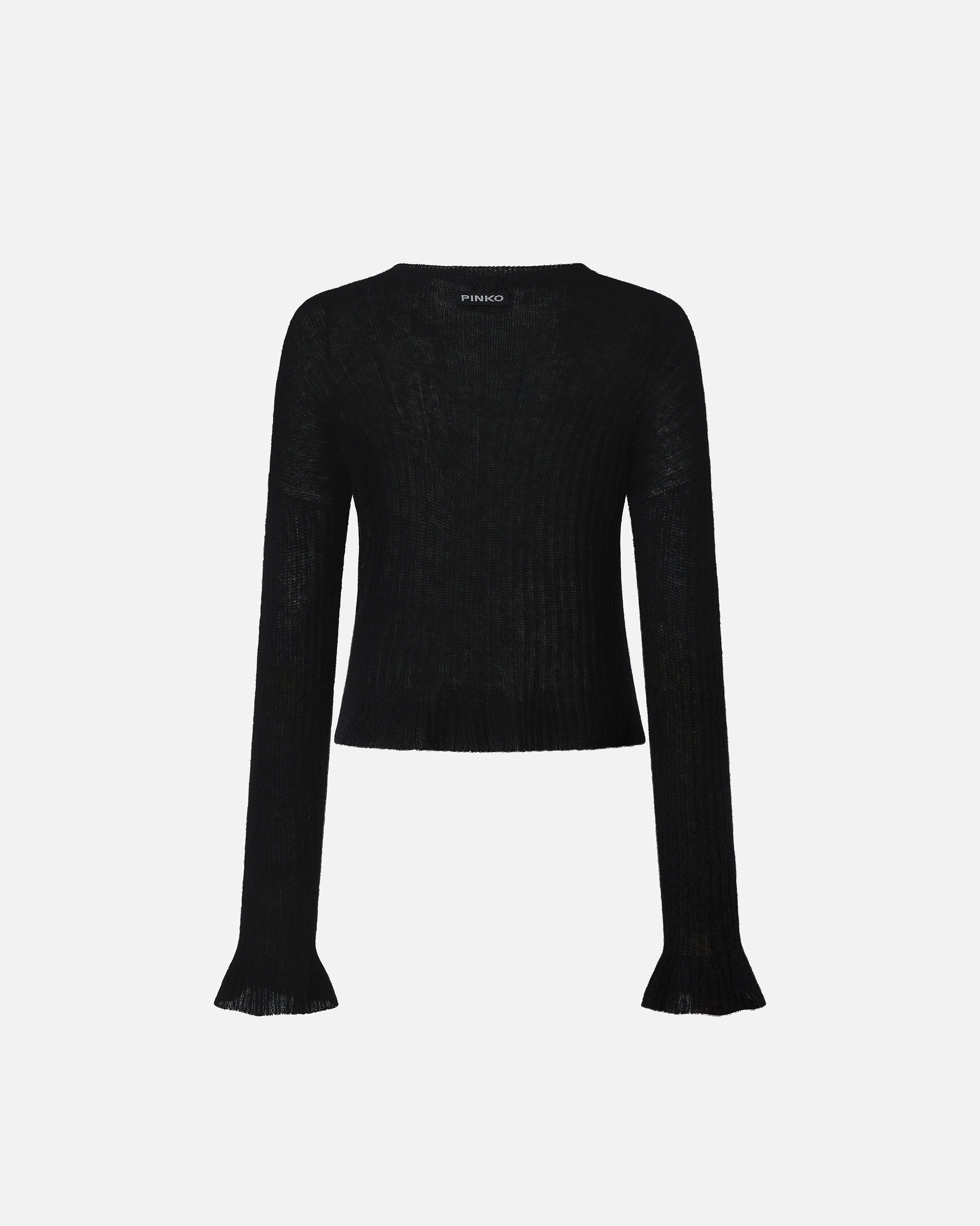 VEIL-LIKE ALPACA AND SILK SWEATER - 6