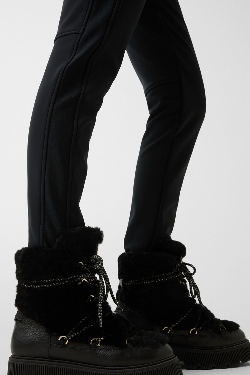 Roma softshell functional pants in Black 5