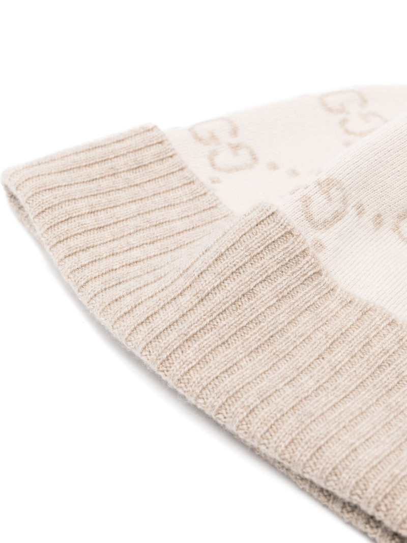 GUCCI GG-jacquard Cashmere Beanie outlook