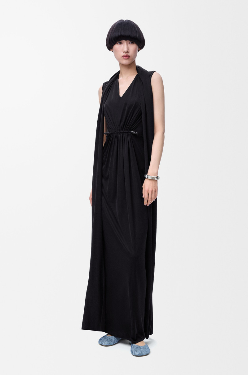 Loewe Flamenco dress in silk outlook