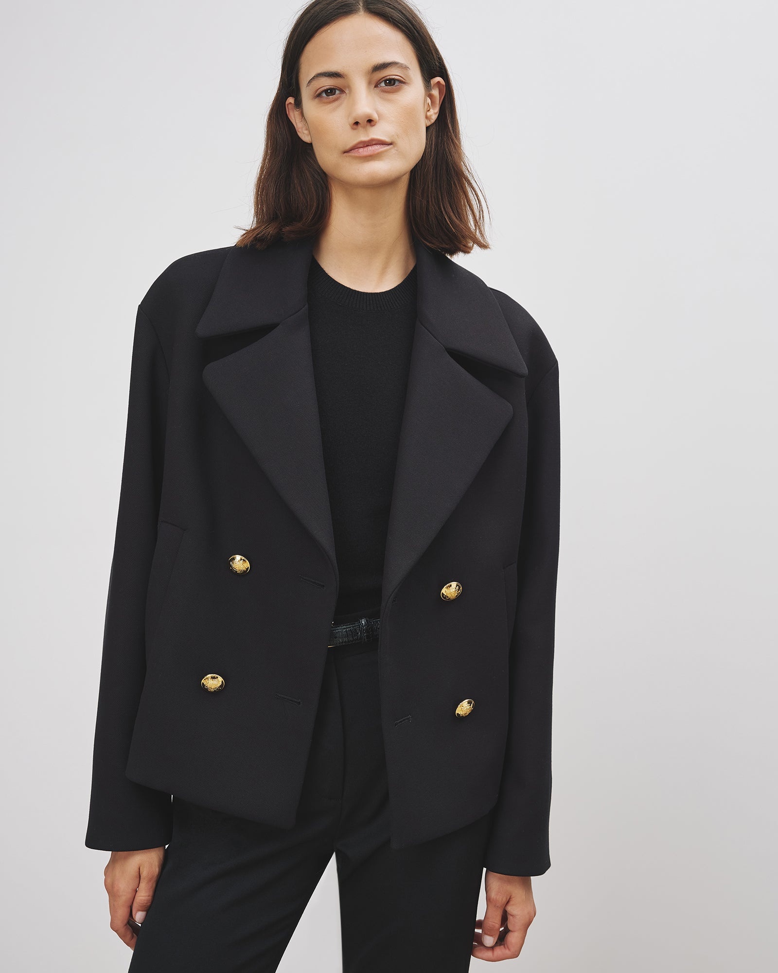CLEOPHEE SHORT DB COAT - 2