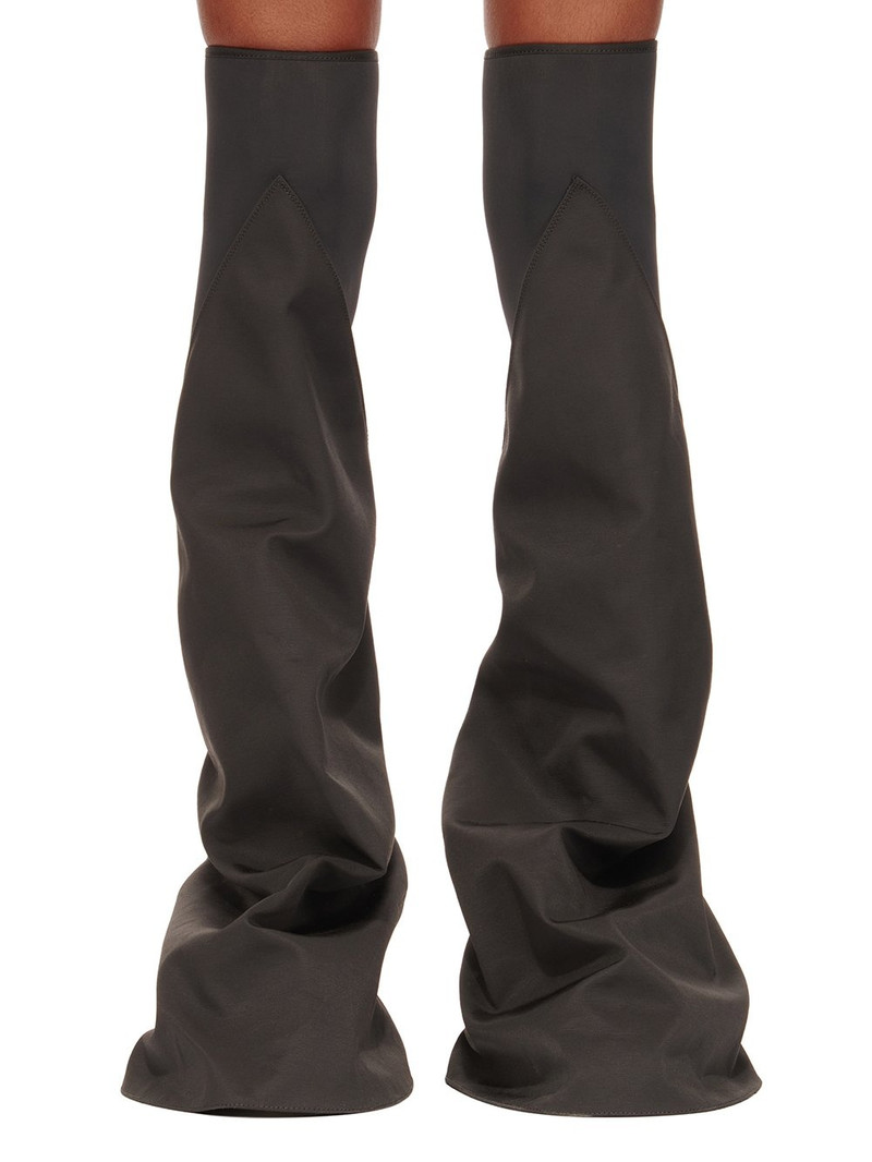 Rick Owens DRKSHDW Fetish knee boots outlook