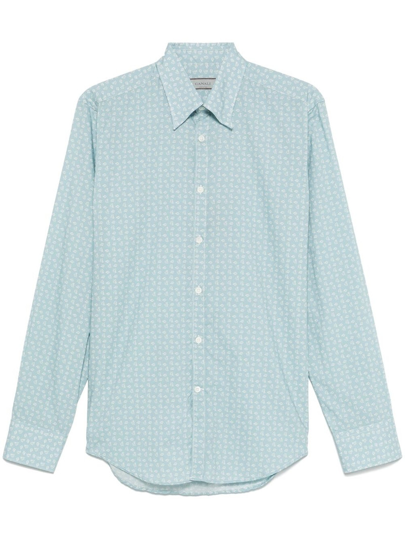 leaf-print shirt 1