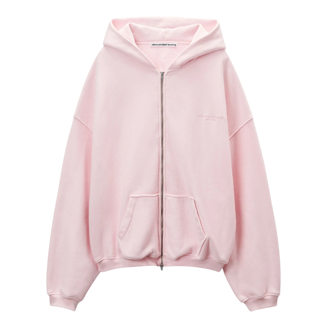 Zip Up Hoodie With Graphic Logo - 6