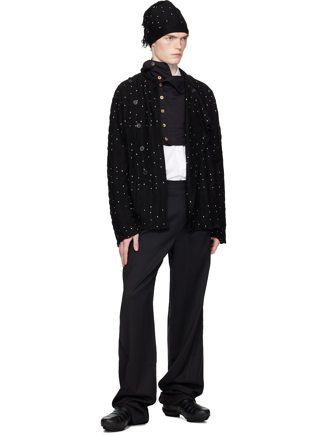Black Vig K-Dart Trousers - 4