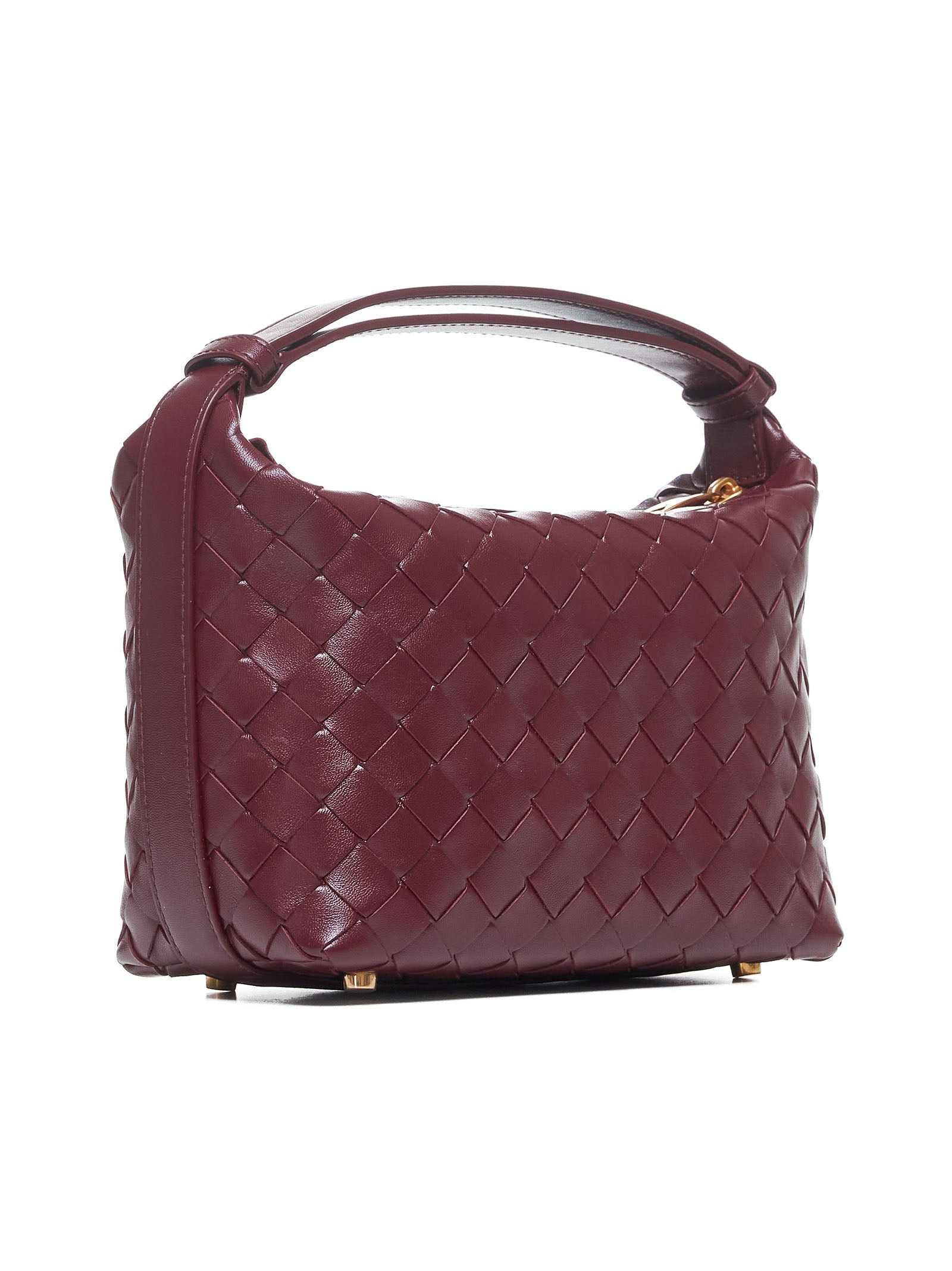 Bottega Veneta Women Mini Wallace Leather Shoulder Bag - 3