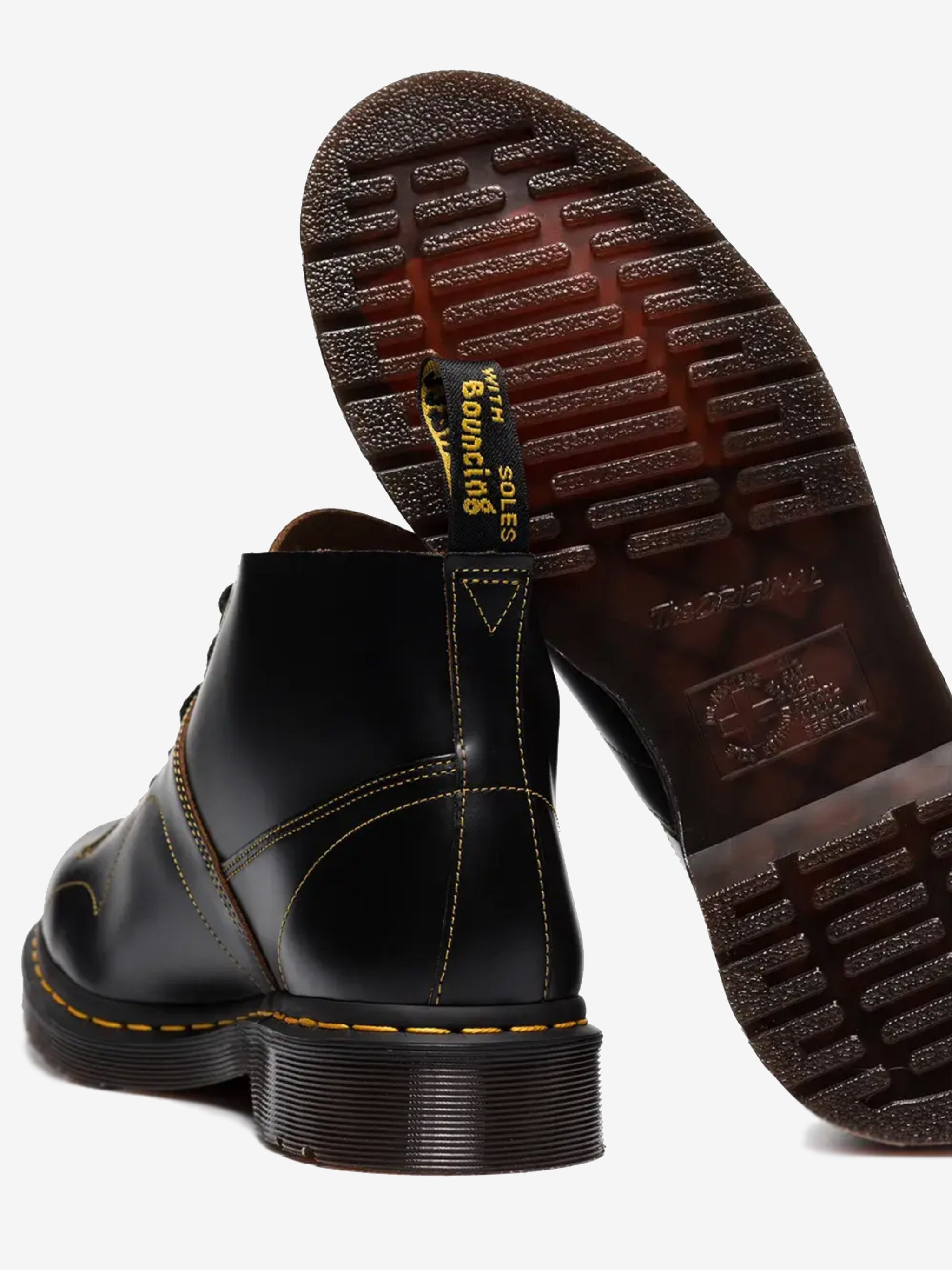 DR.MARTENS - Men Church Black Vintage Smooth Boot - 2