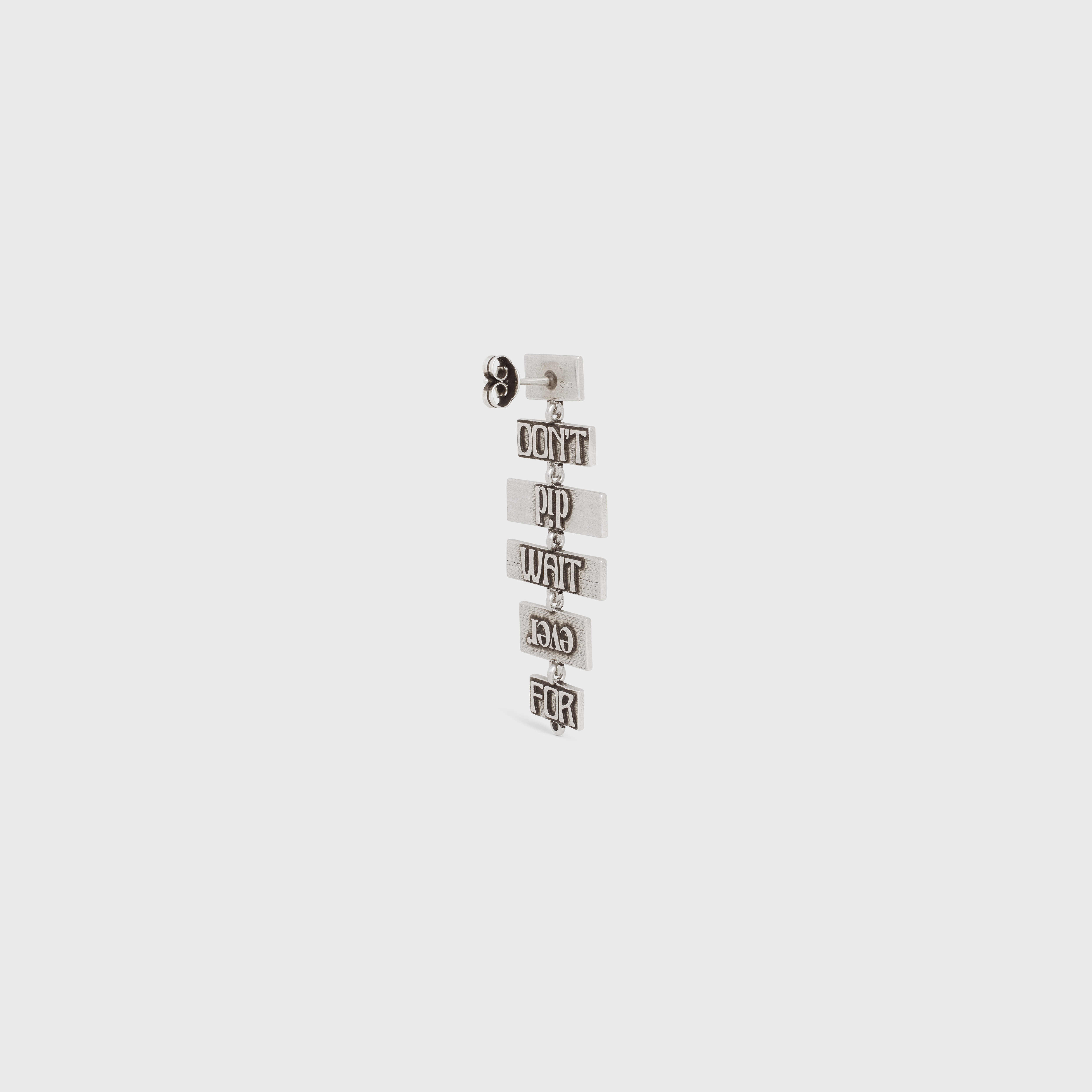 Dash Snow Earring in Sterling Silver - 4