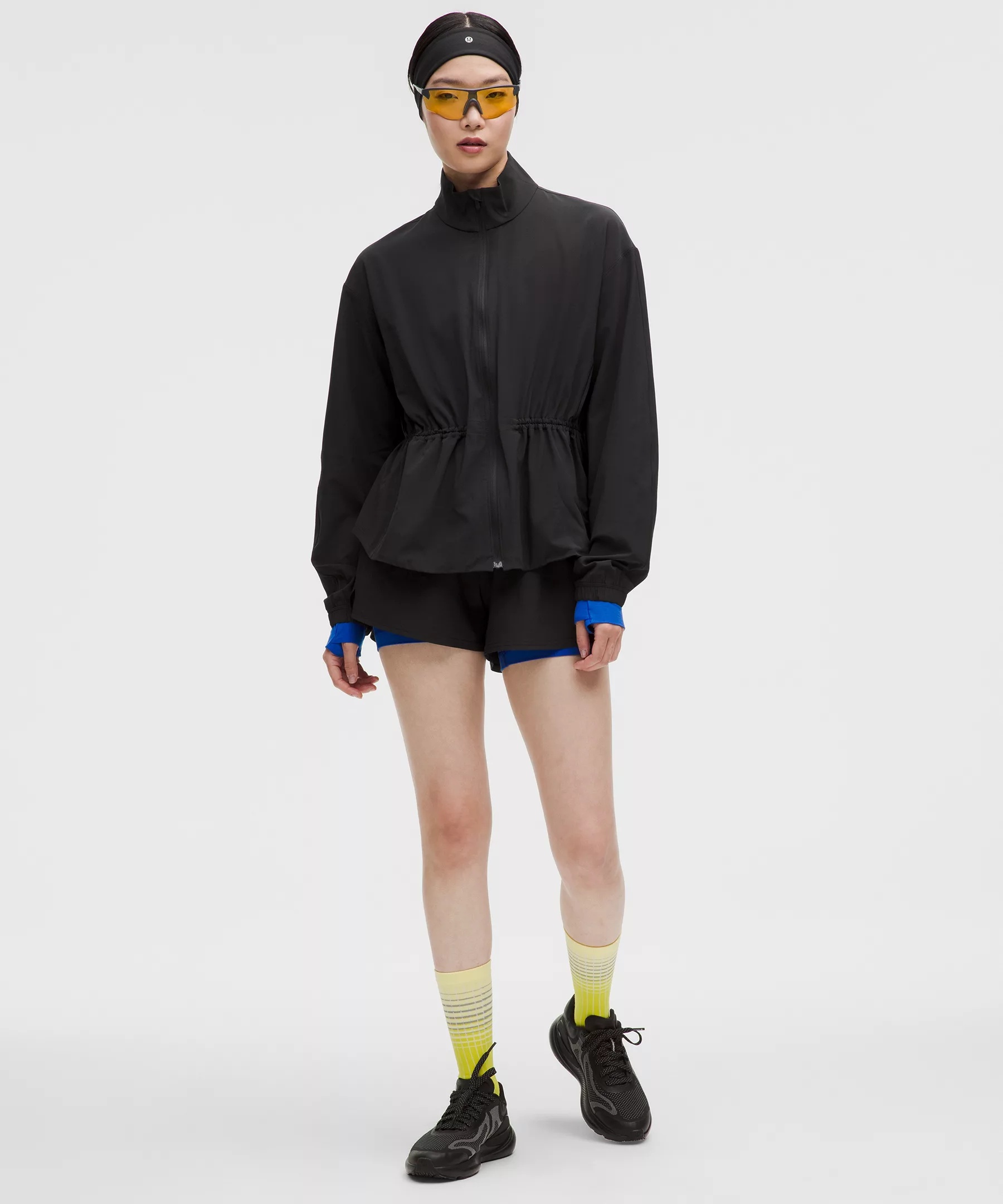 UV-Protective Cinch-Waist Running Jacket - 2