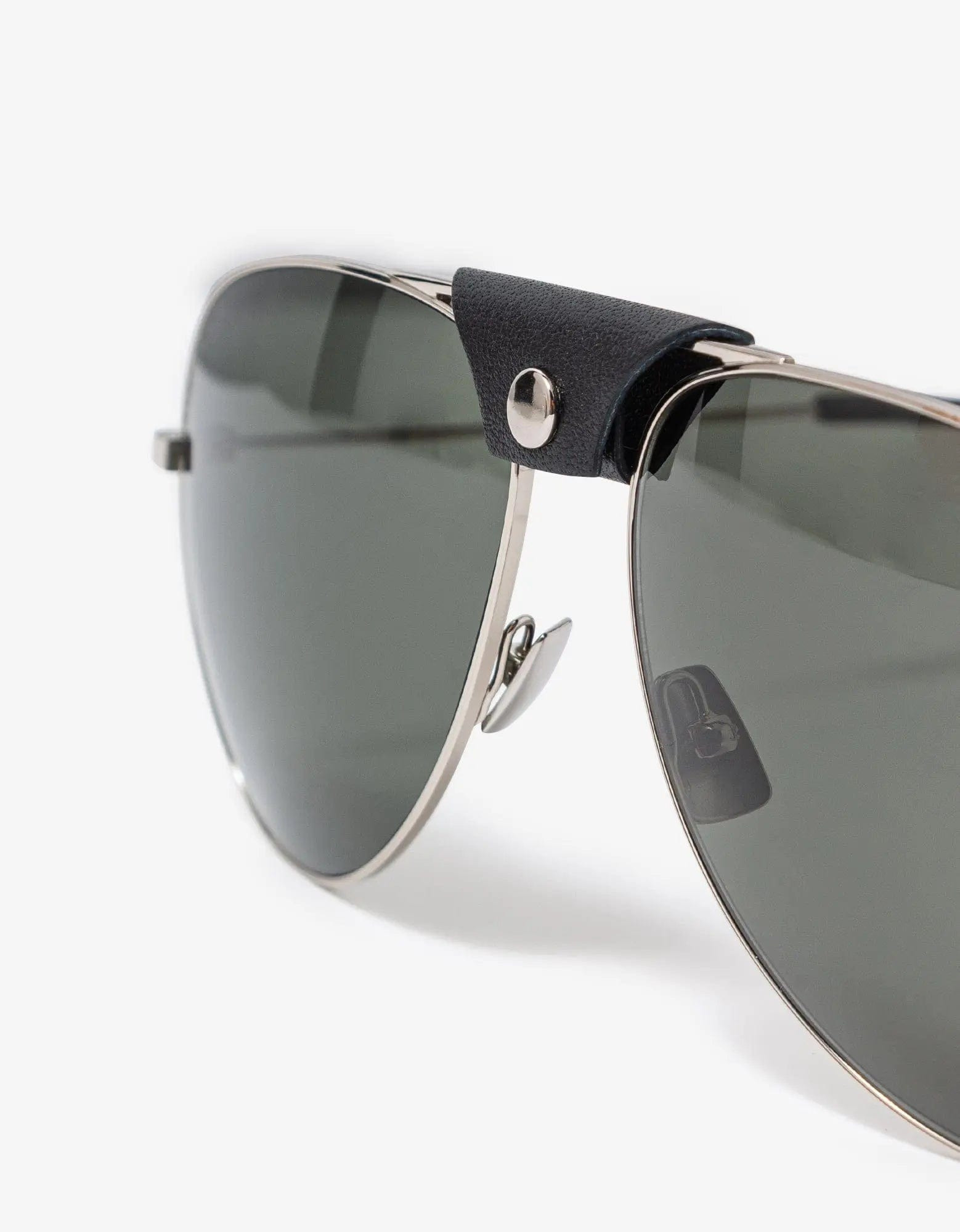 Saint Laurent Silver Classic 11 Sunglasses - 6