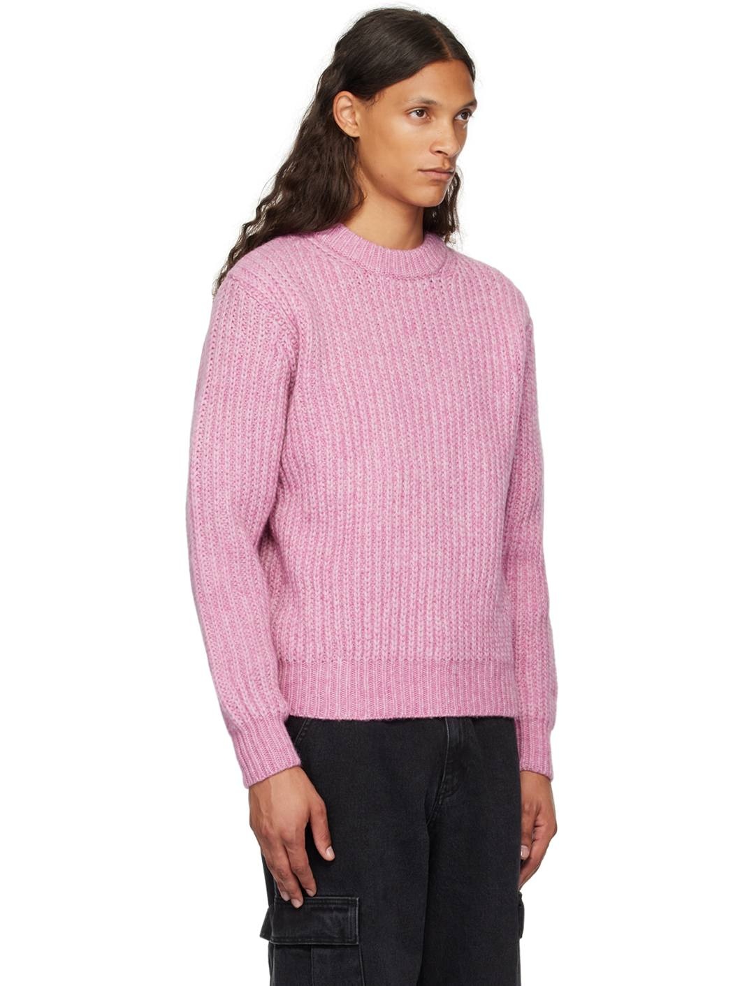 Pink Chunky Sweater - 2