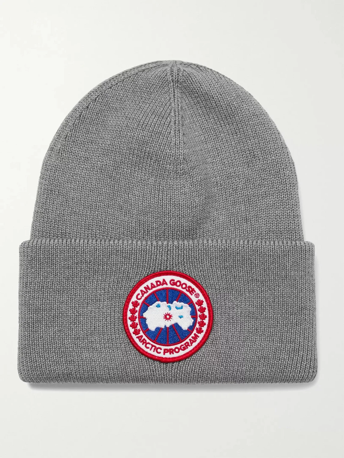 Logo-Appliquéd Merino Wool Beanie - 1