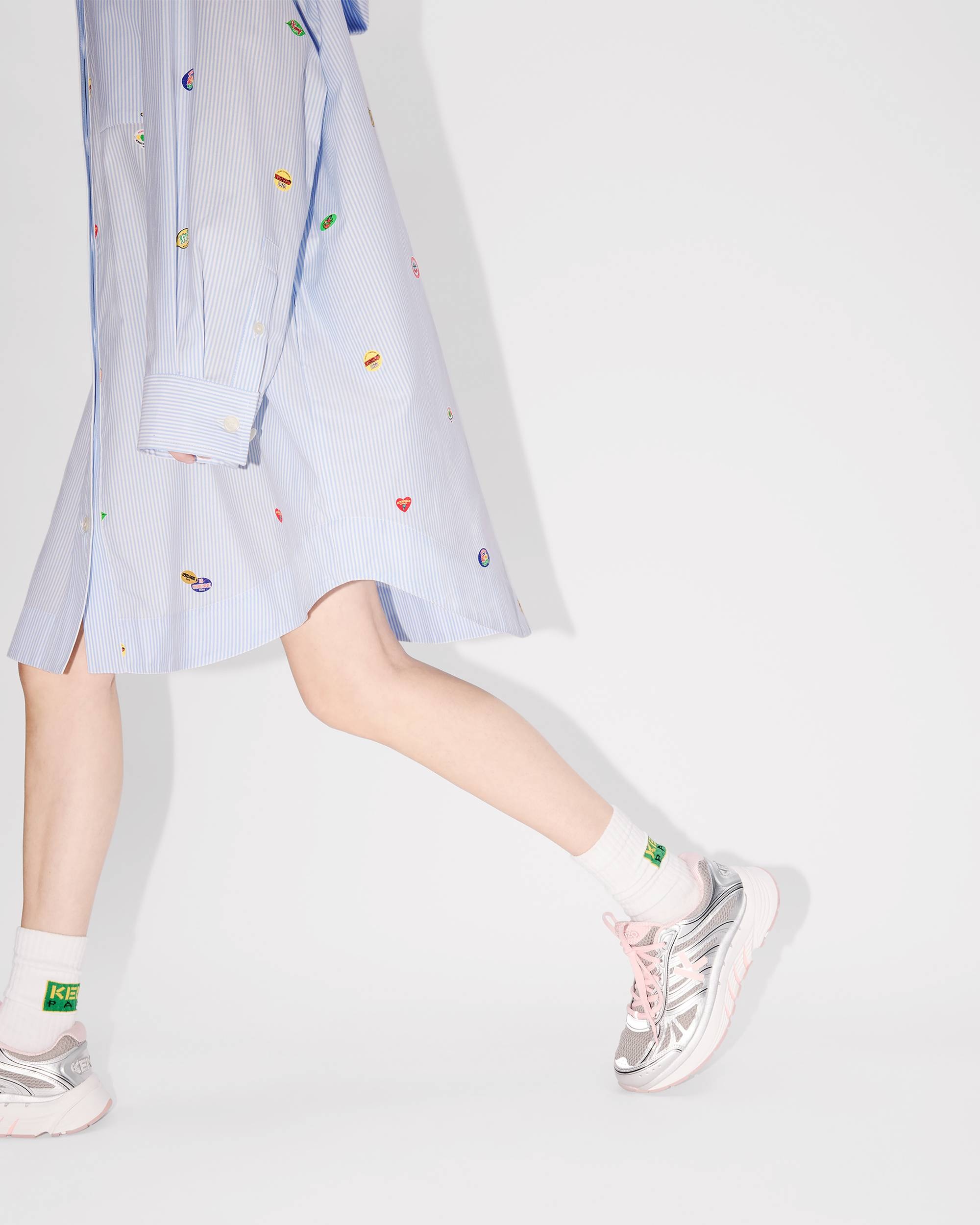 'KENZO Fruit stickers' shirt dress - 7