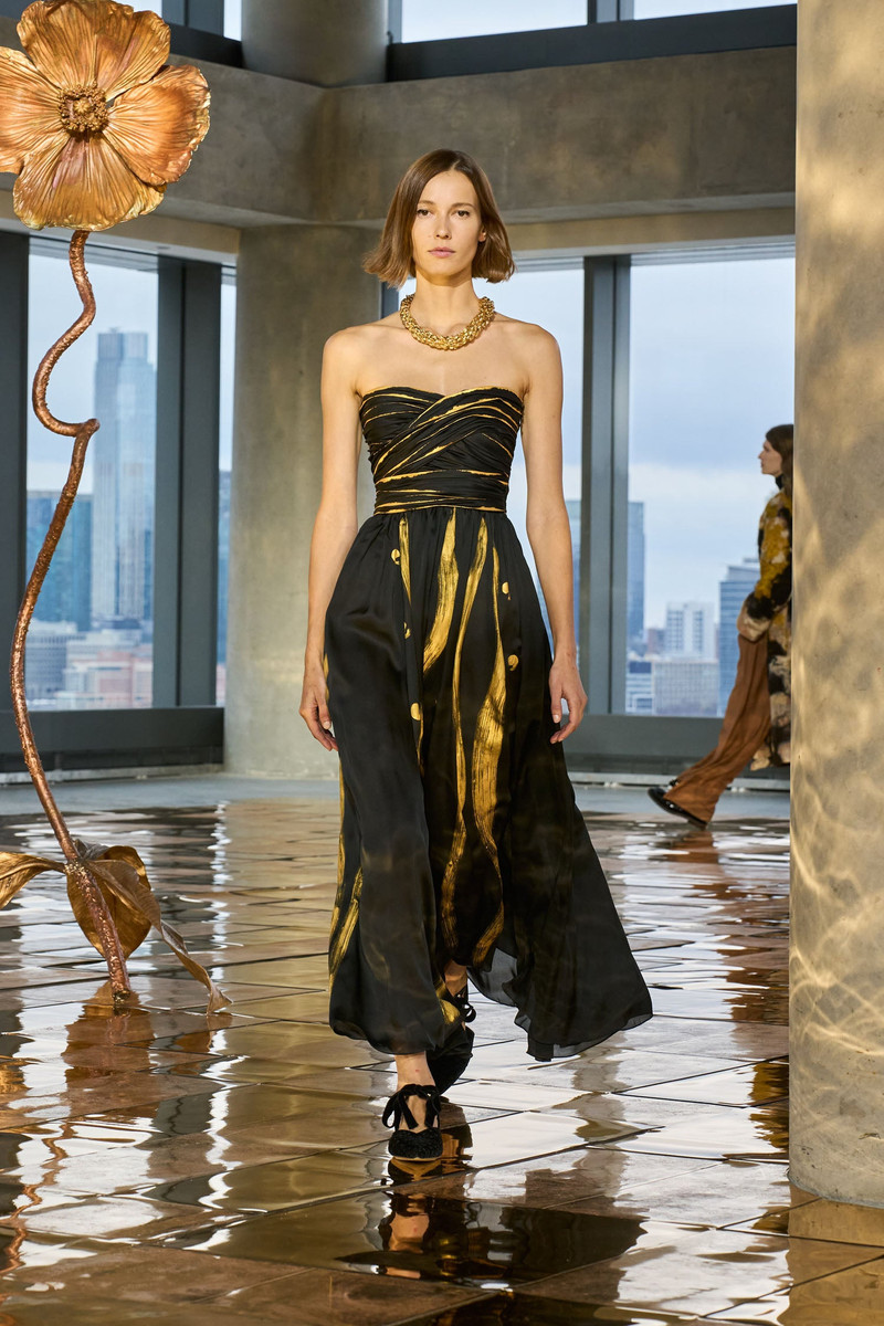 Anastasia Hand Painted Gown 5