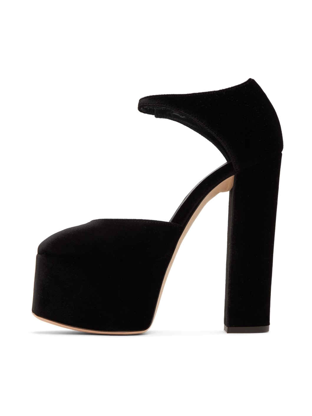 Black Bebe Heeled Sandals - 3