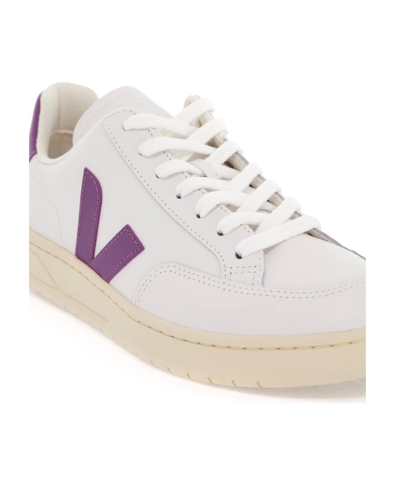 V-12 Leather Sneakers - 4