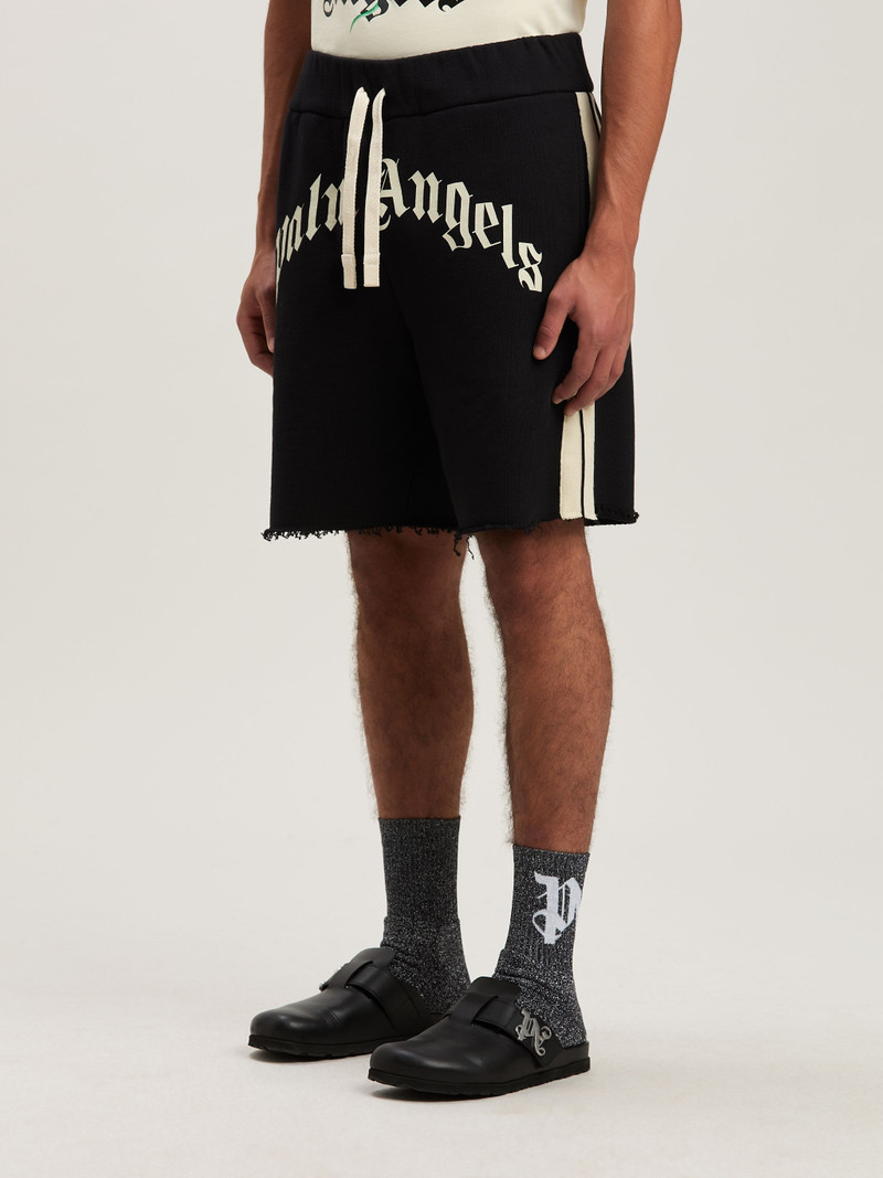 Curved Logo Track shorts 4