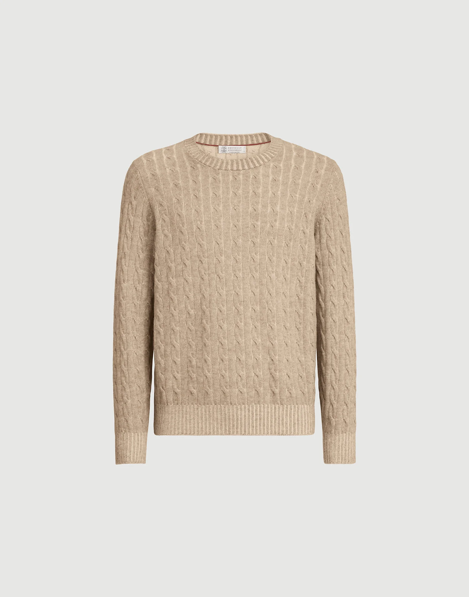 Cashmere vanisé cable knit sweater - 1