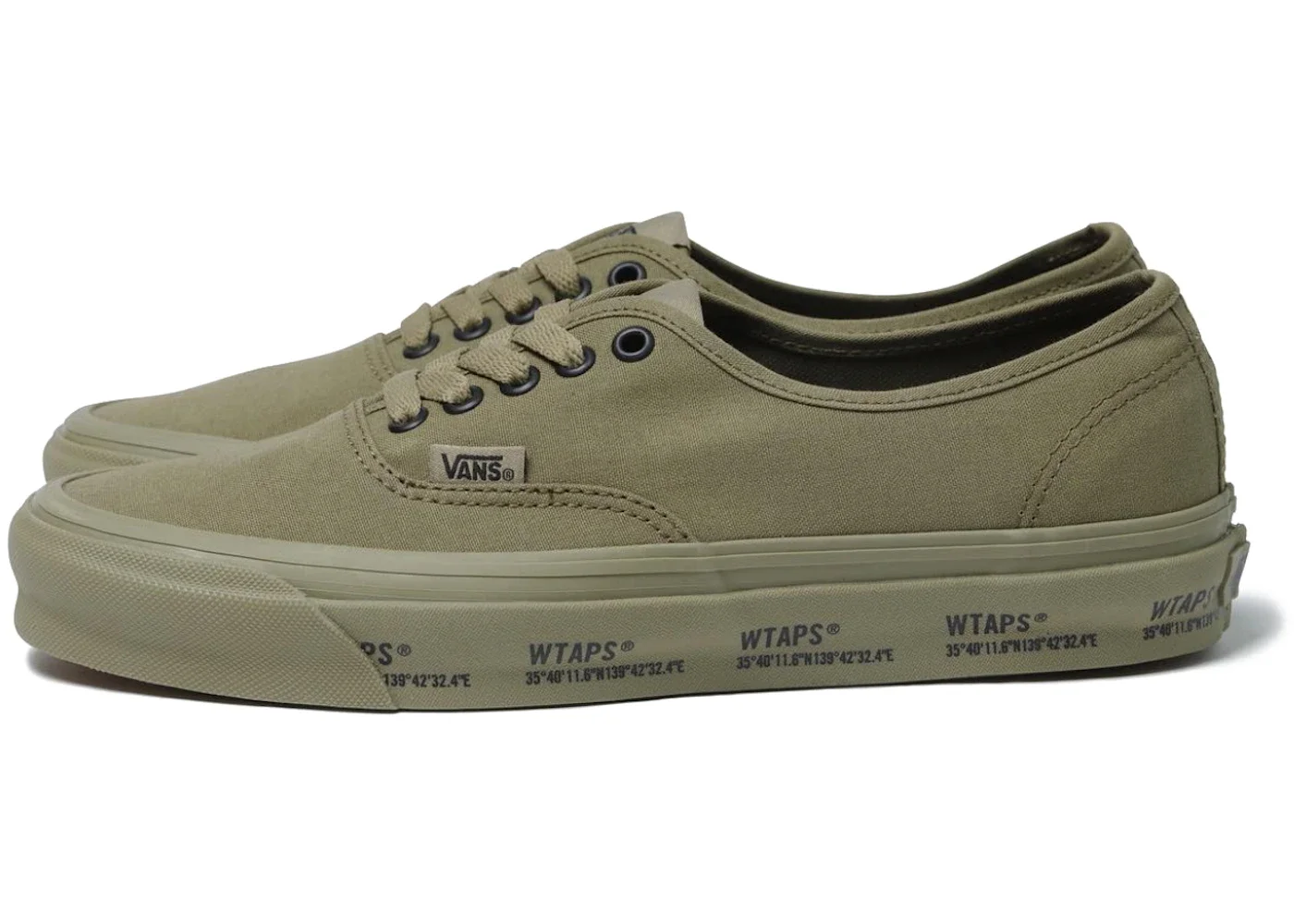 Vans Vault OG Authentic OG LX WTAPS Olive Drab - 1