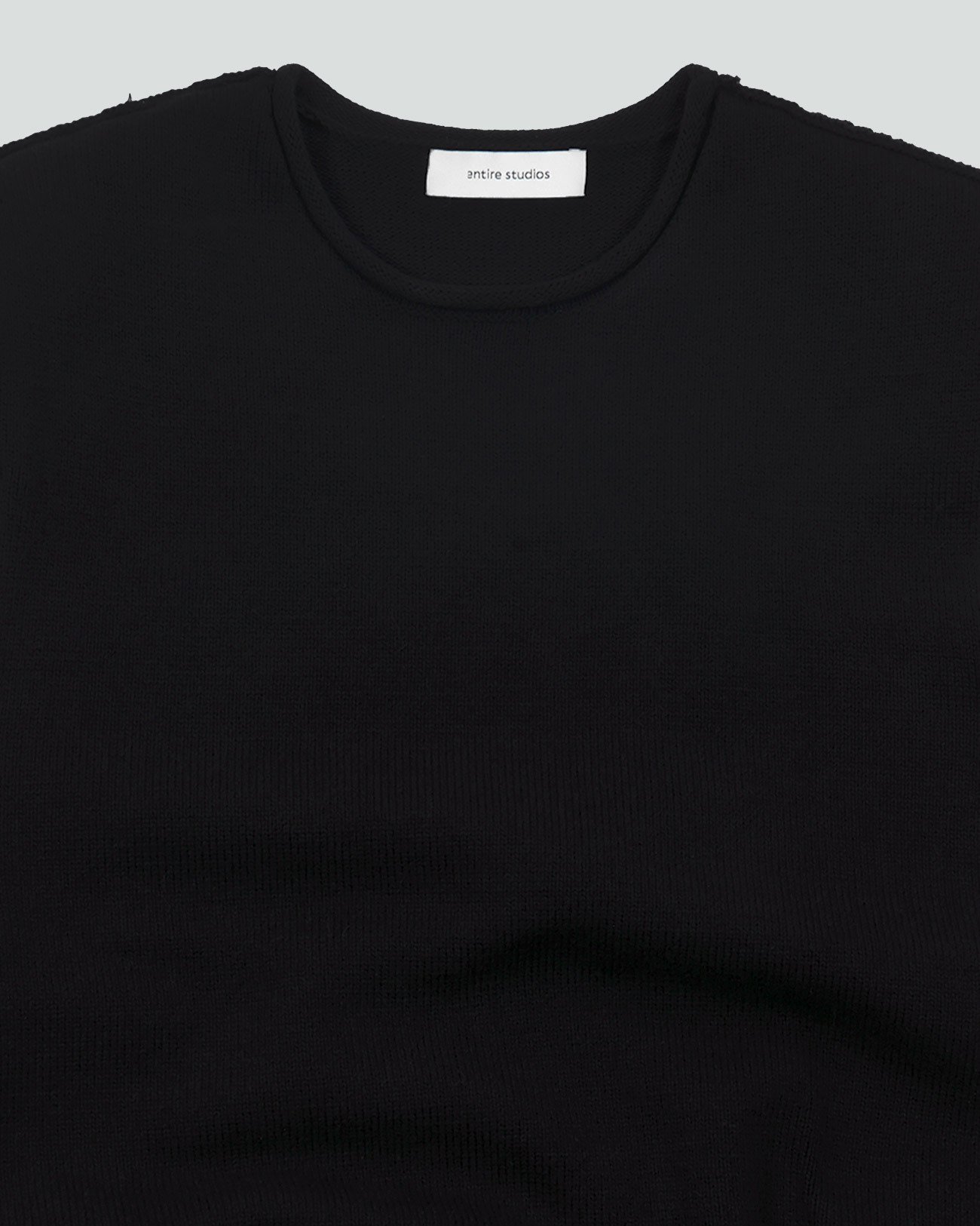 BURNS KNIT VEST BLACK - 6