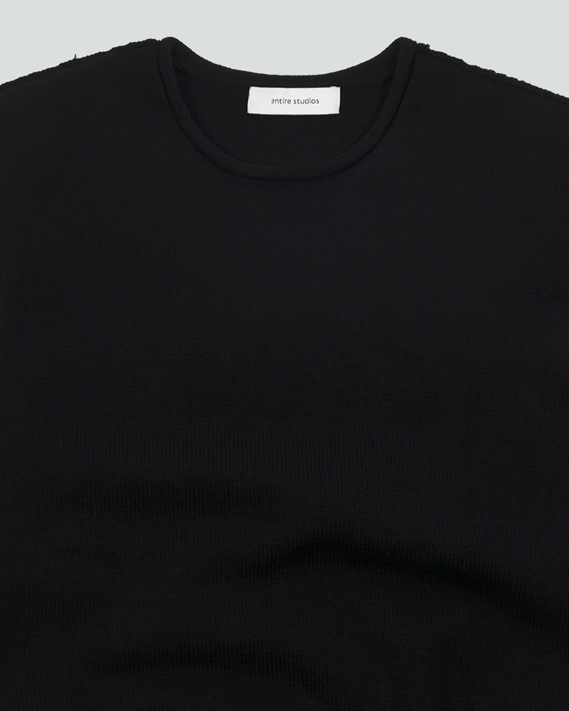 BURNS KNIT VEST BLACK 6