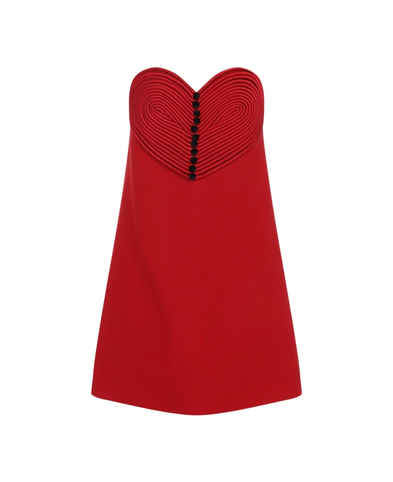 Embroidered Mini Dress - 1