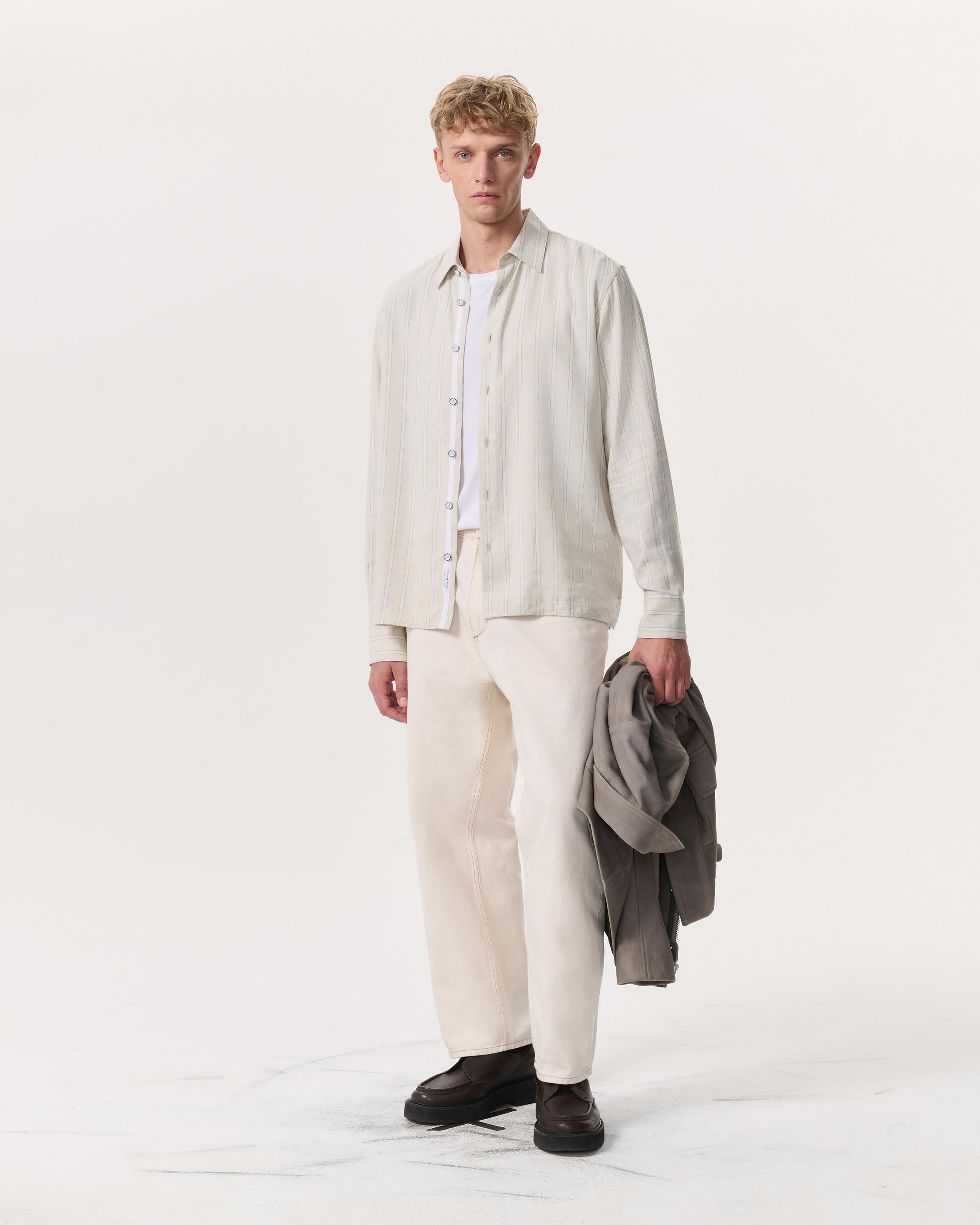 Dalton Dobby Plaid Shirt - 4