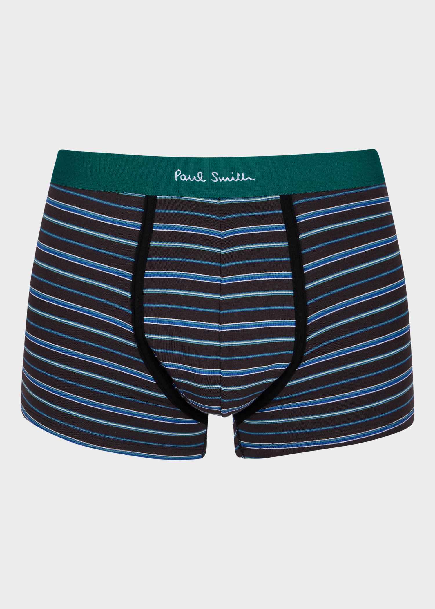 Multicolour Stripe Mix Cotton 5-Pack Striped Trunks - 4
