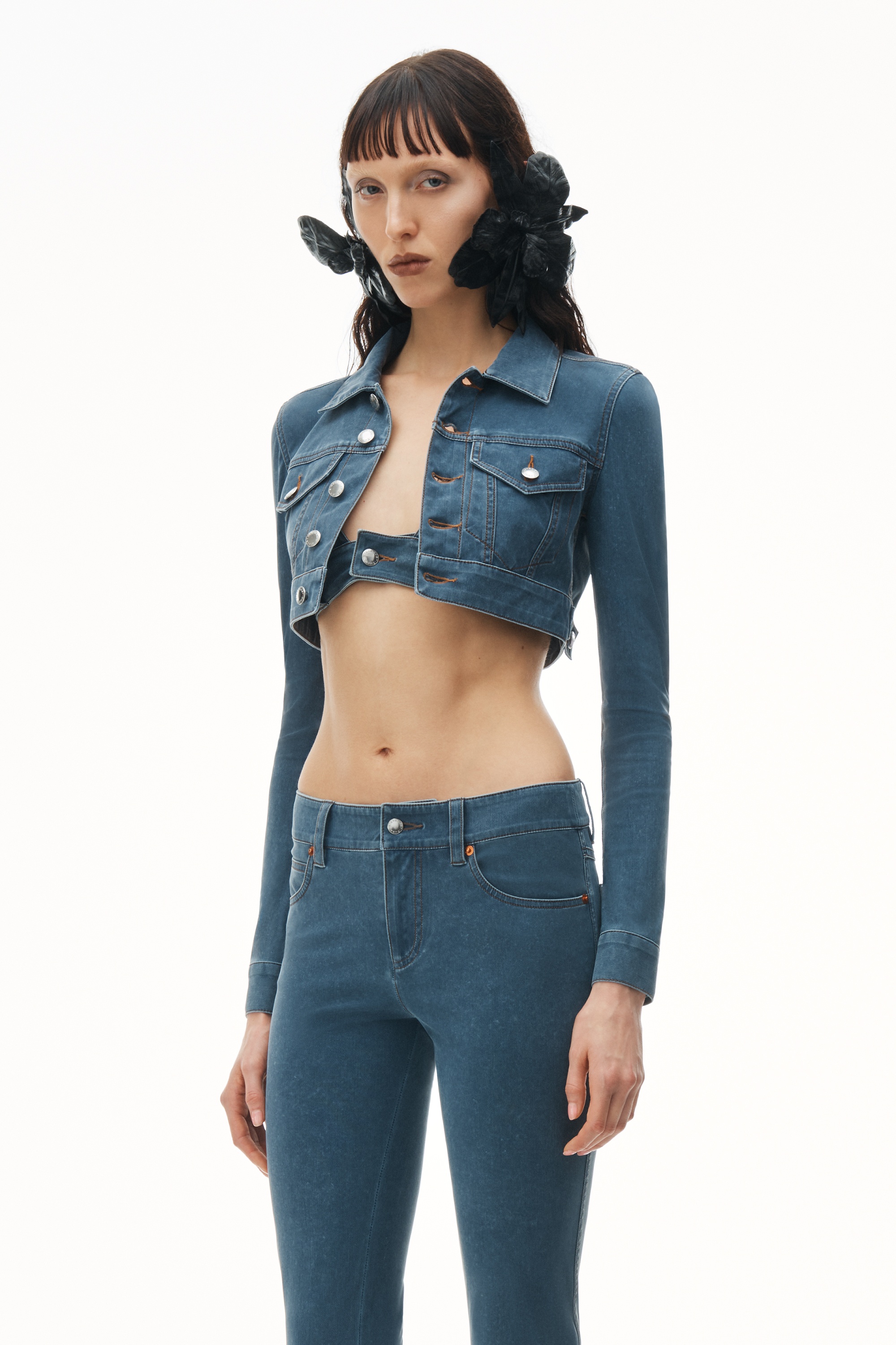 Legging in Denim Trompe-L'oeil - 6
