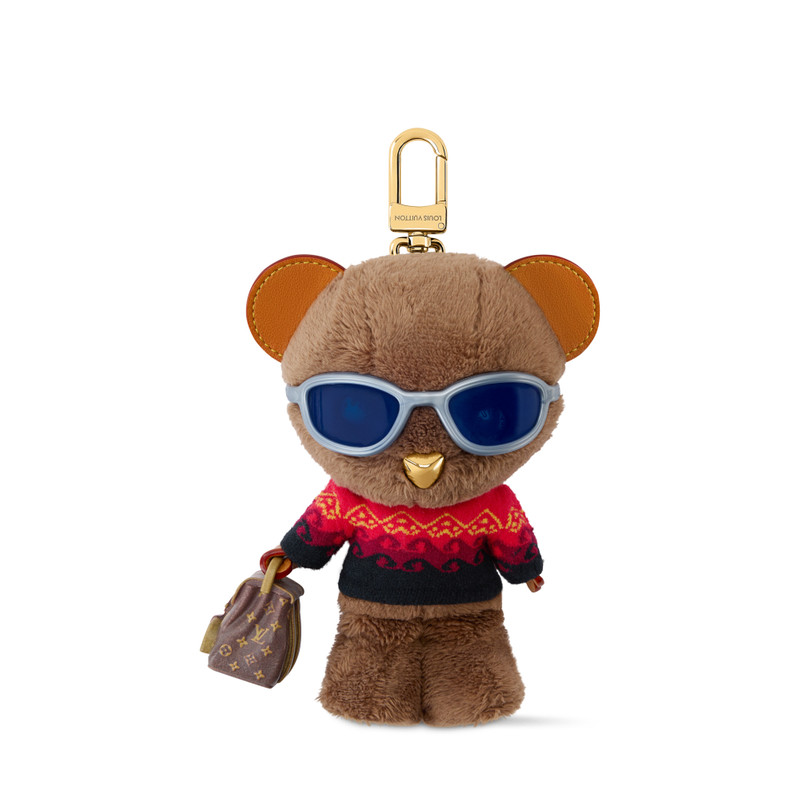 LV Louis Bear Bag Charm 1