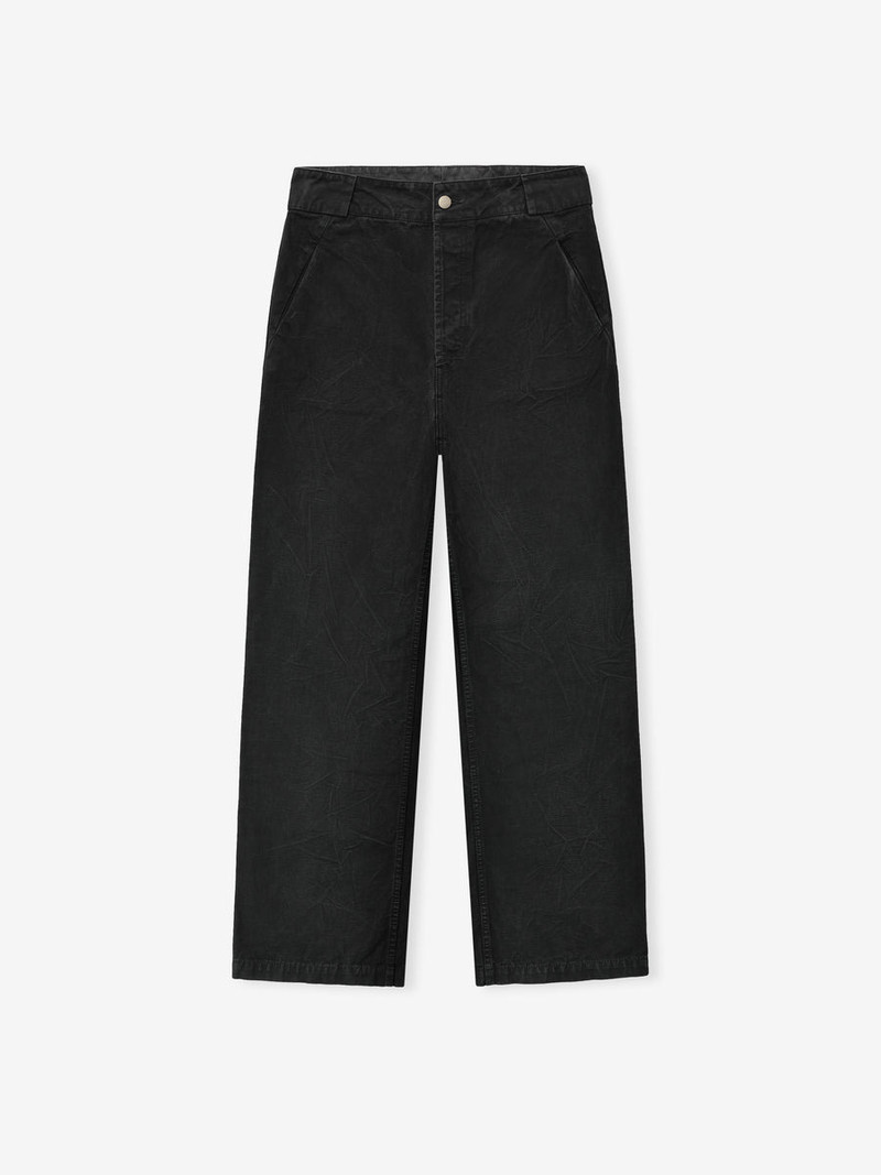 Washed Canvas Utility Pant - 1