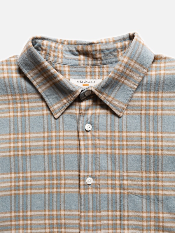 Filip Prairie Shirt Light Blue - 3