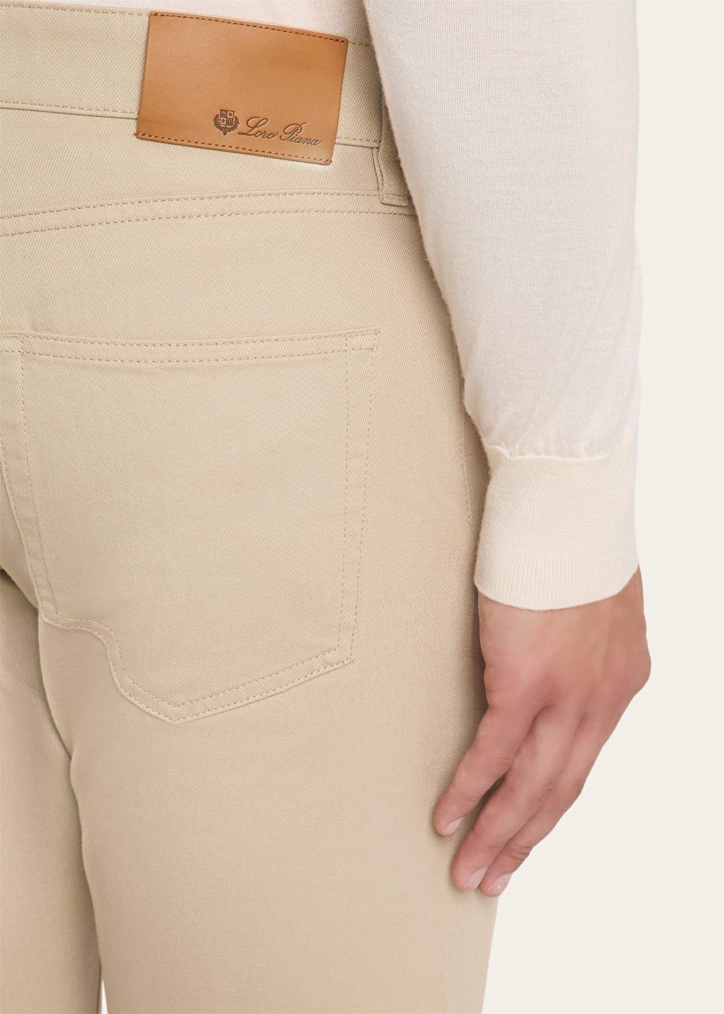 Men's Quarona Slim Five-Pocket Trousers - 5
