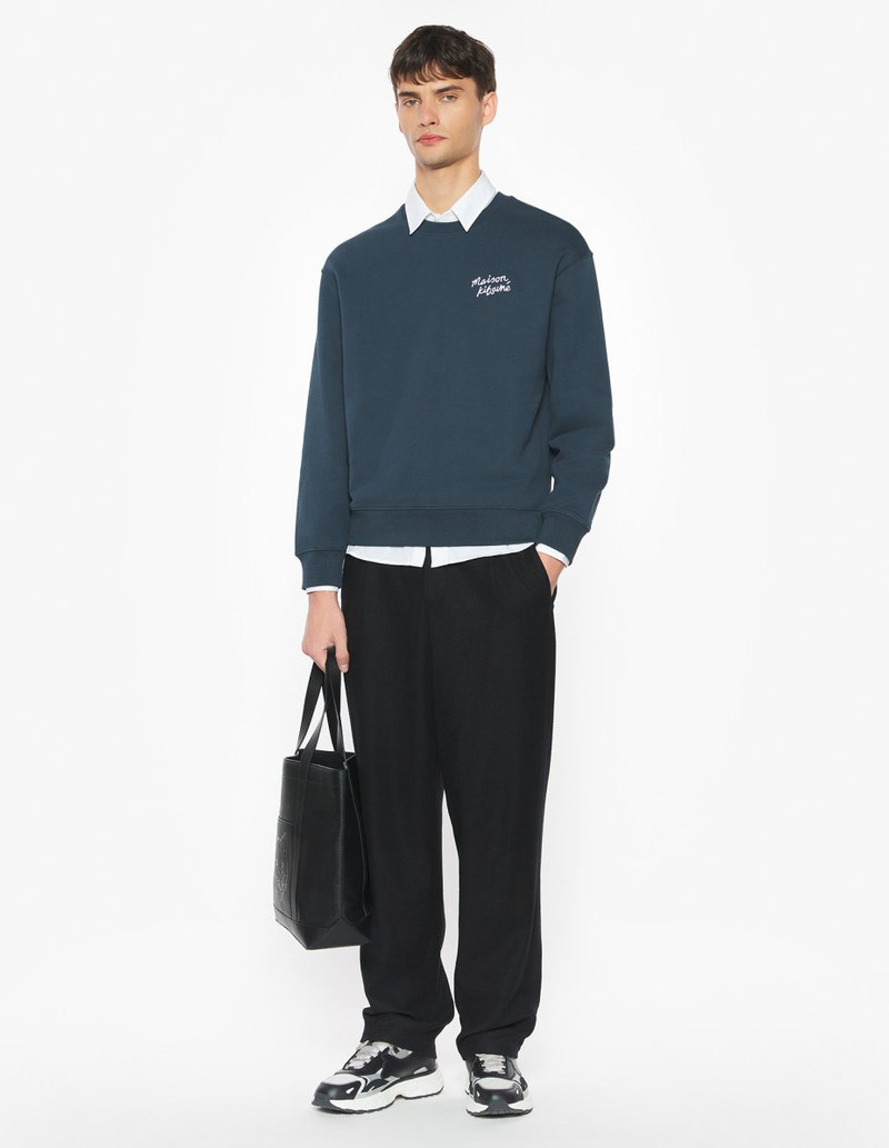 Maison Kitsuné MAISON KITSUNE HANDWRITING COMFORT SWEATSHIRT outlook