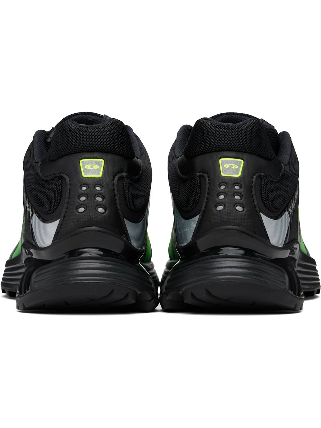 Black & Green XT-Whisper Sneakers - 2