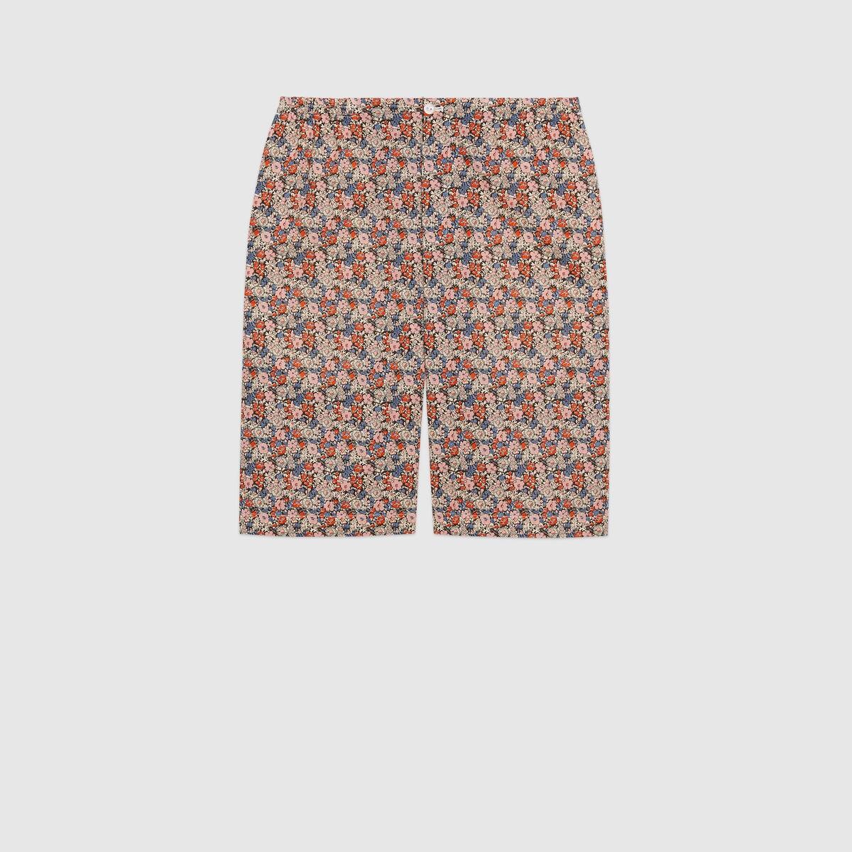 Gucci Liberty floral cotton shorts - 1