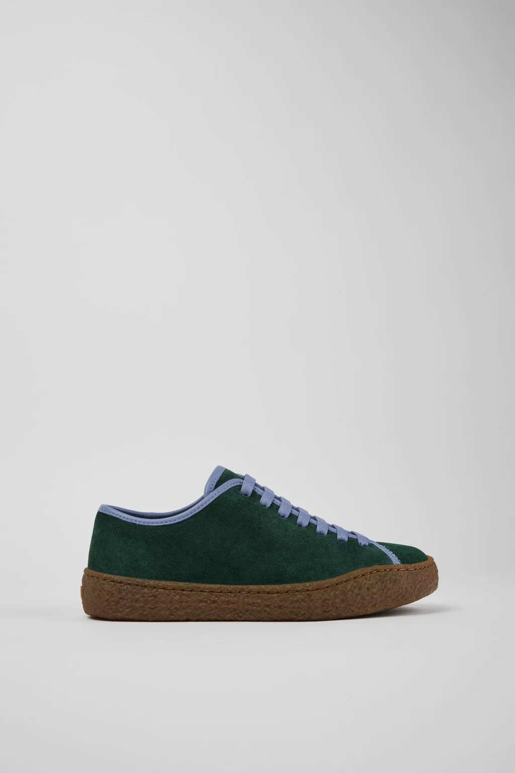 Peu Terreno Green Nubuck and Leather Shoes for Women. - 1