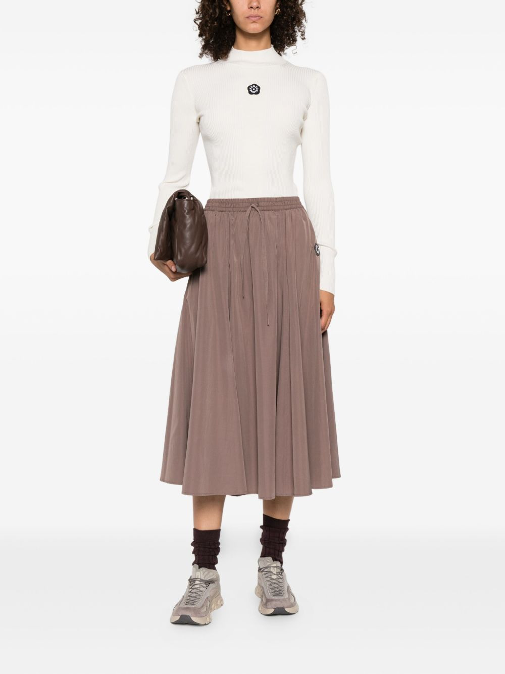 Boke Flower 2.0 mock-neck top - 2