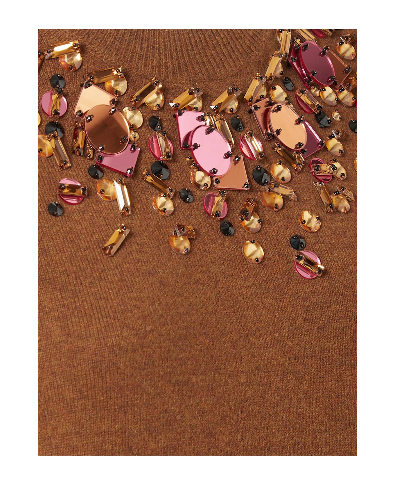 Sleeveless Wool And Cashmere Sweater - 3