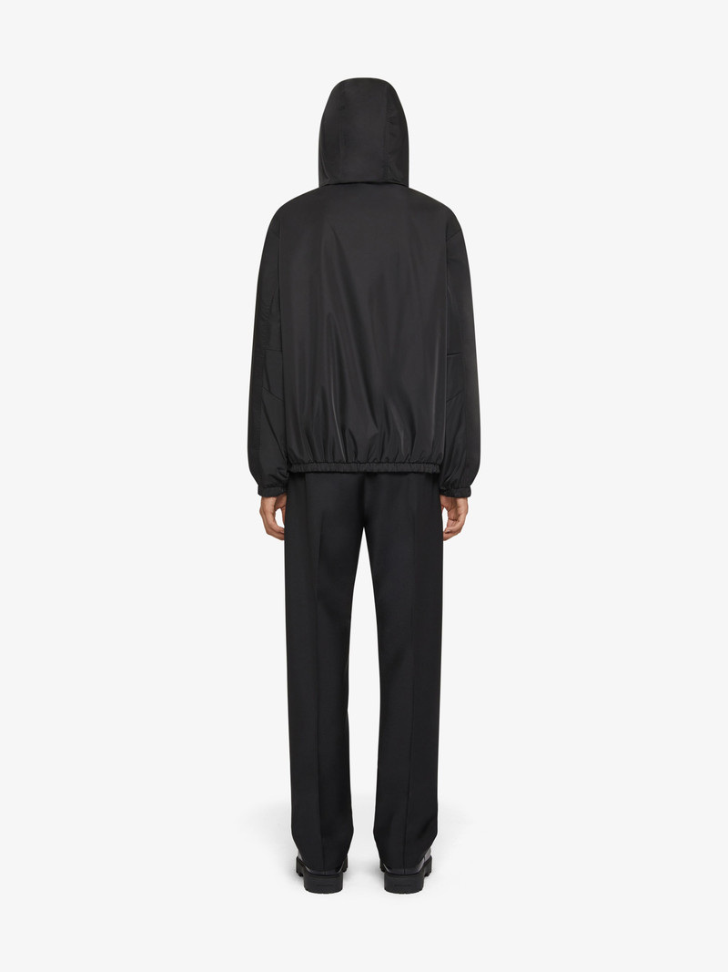 4G REVERSIBLE ZIPPED HOODIE IN WOOL 4