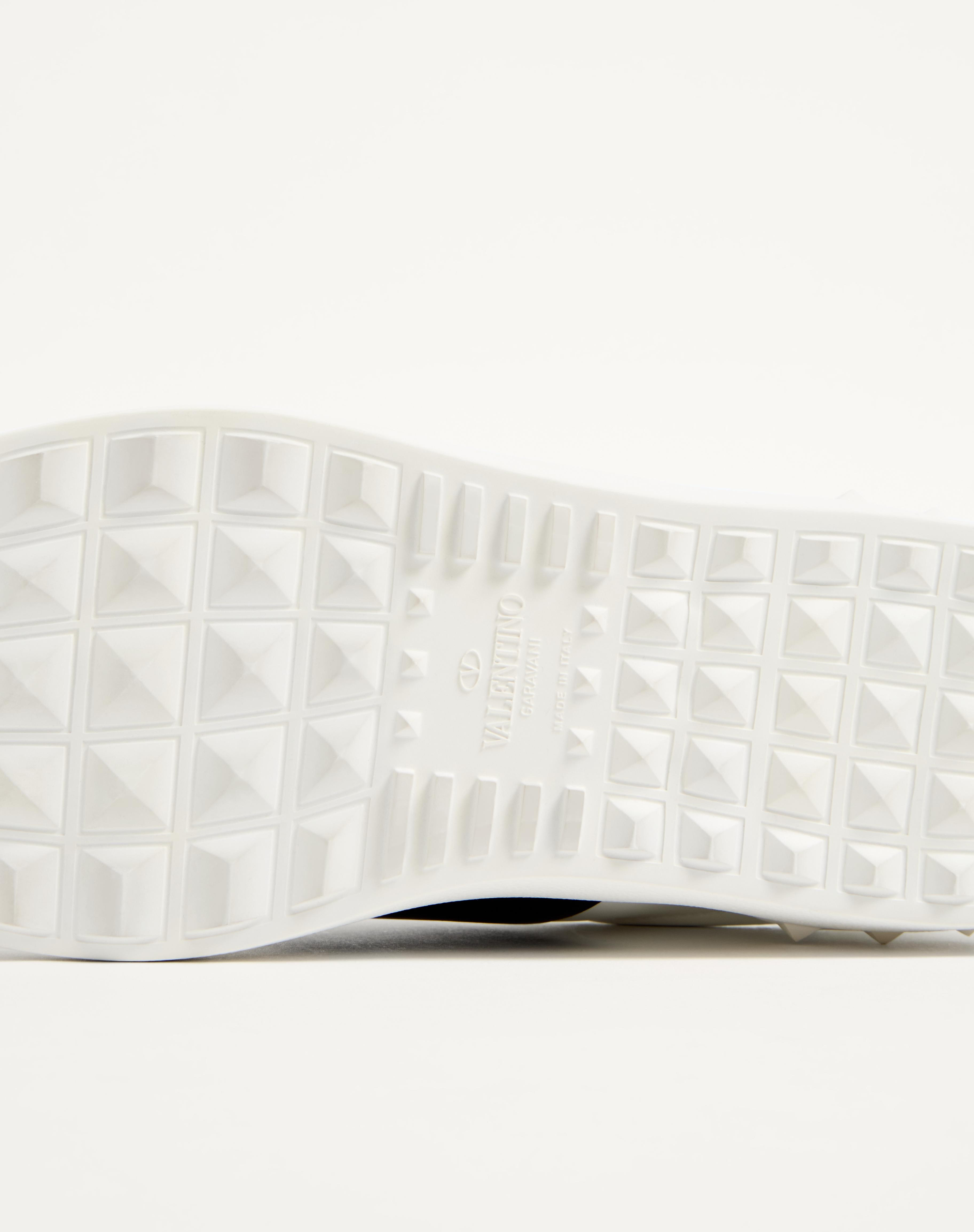 CALFSKIN OPEN SNEAKER - 4