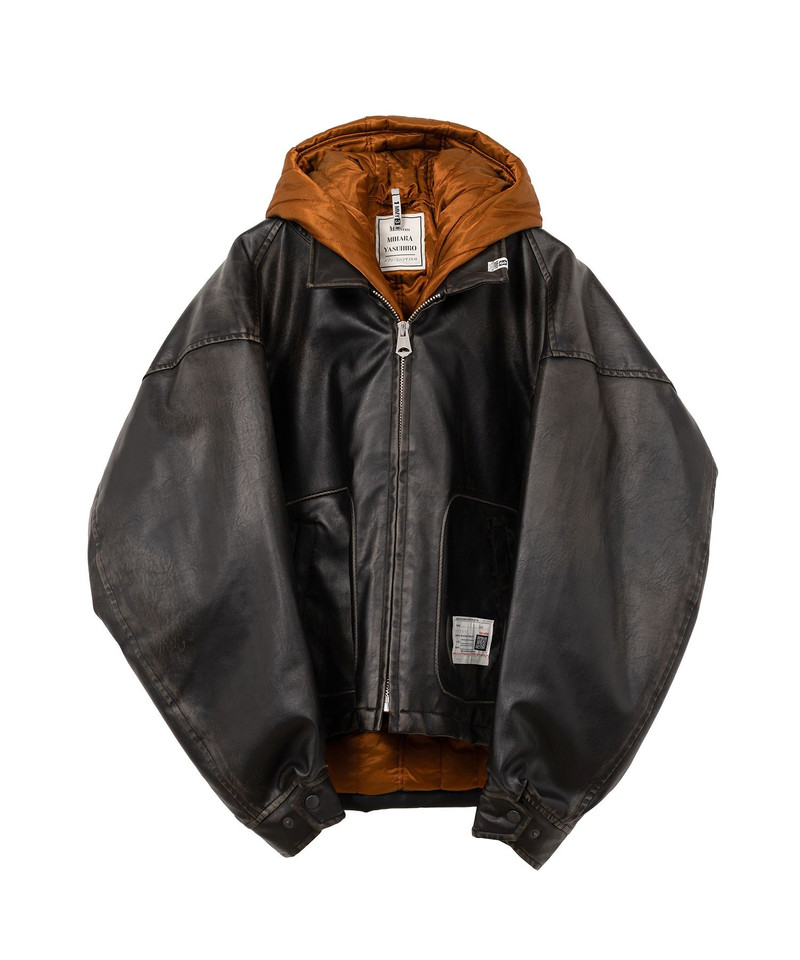 Extended Placket Hood Coated Jacket 18