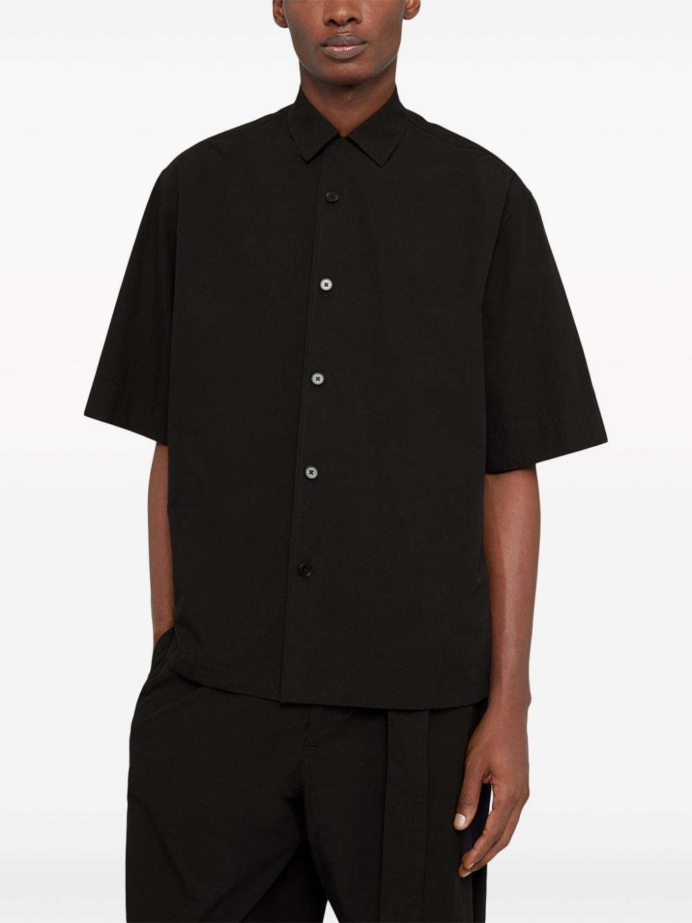 short-sleeve cotton shirt - 4