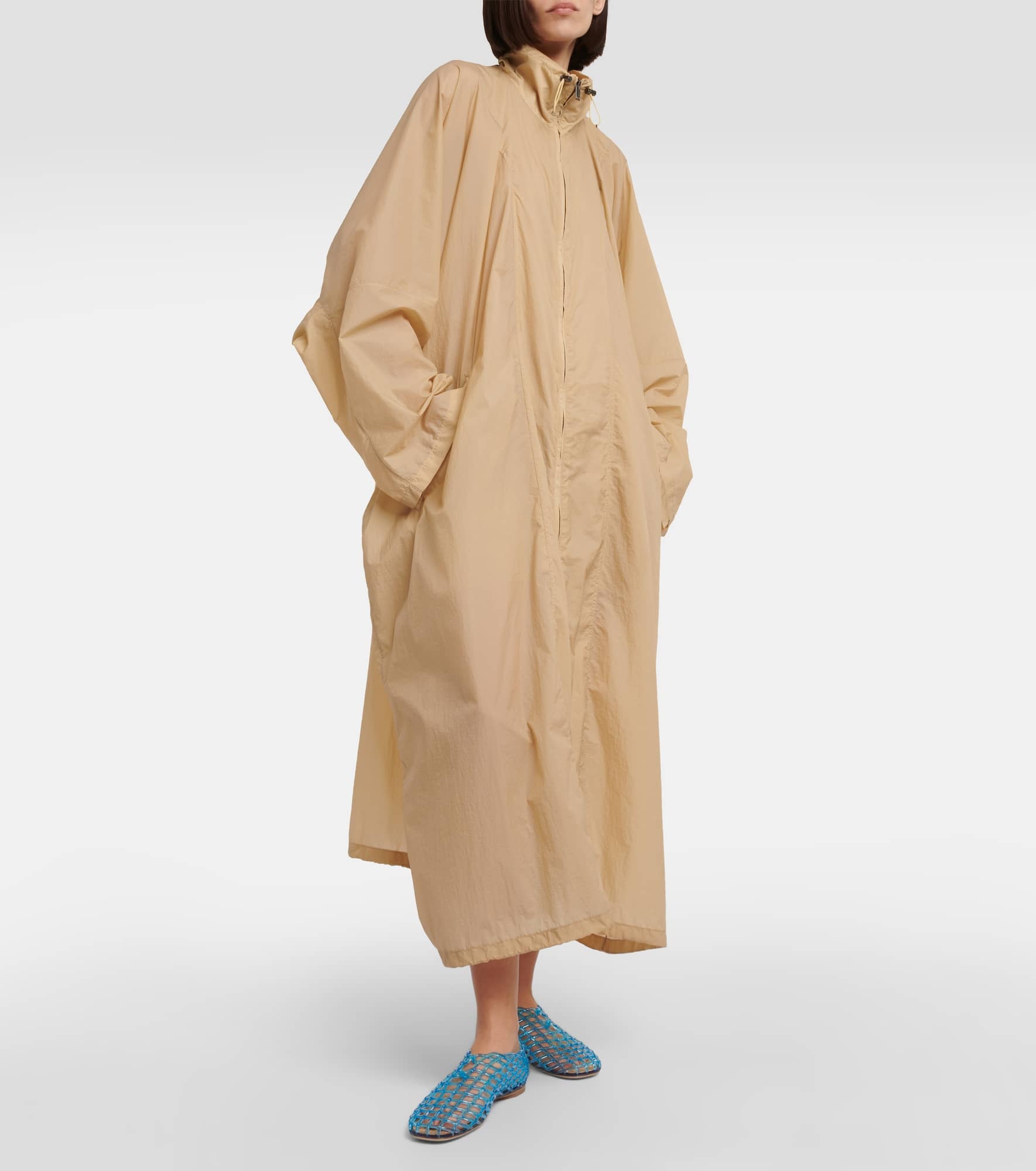 Silva oversized rain coat - 2