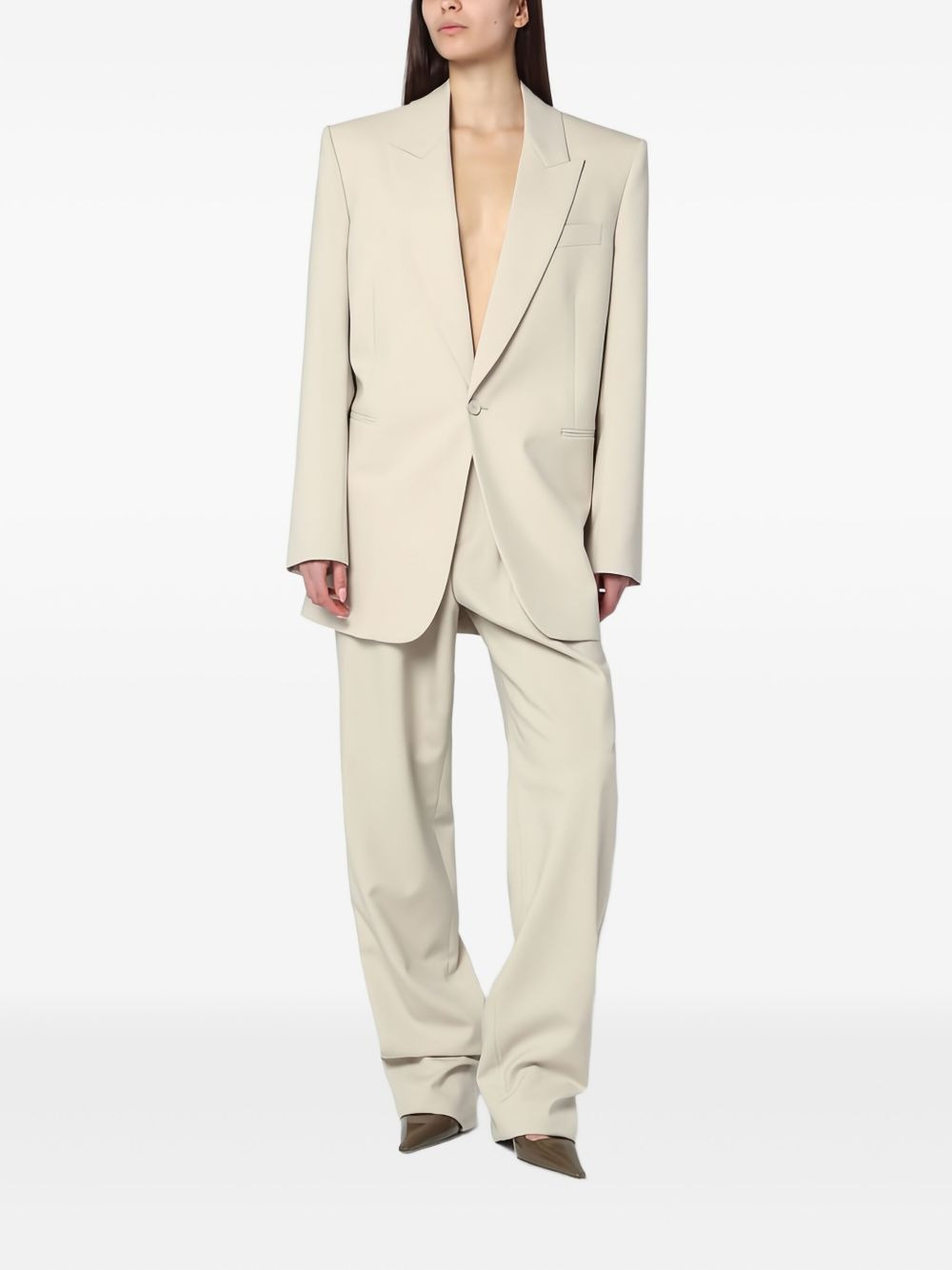 wool blazer - 2