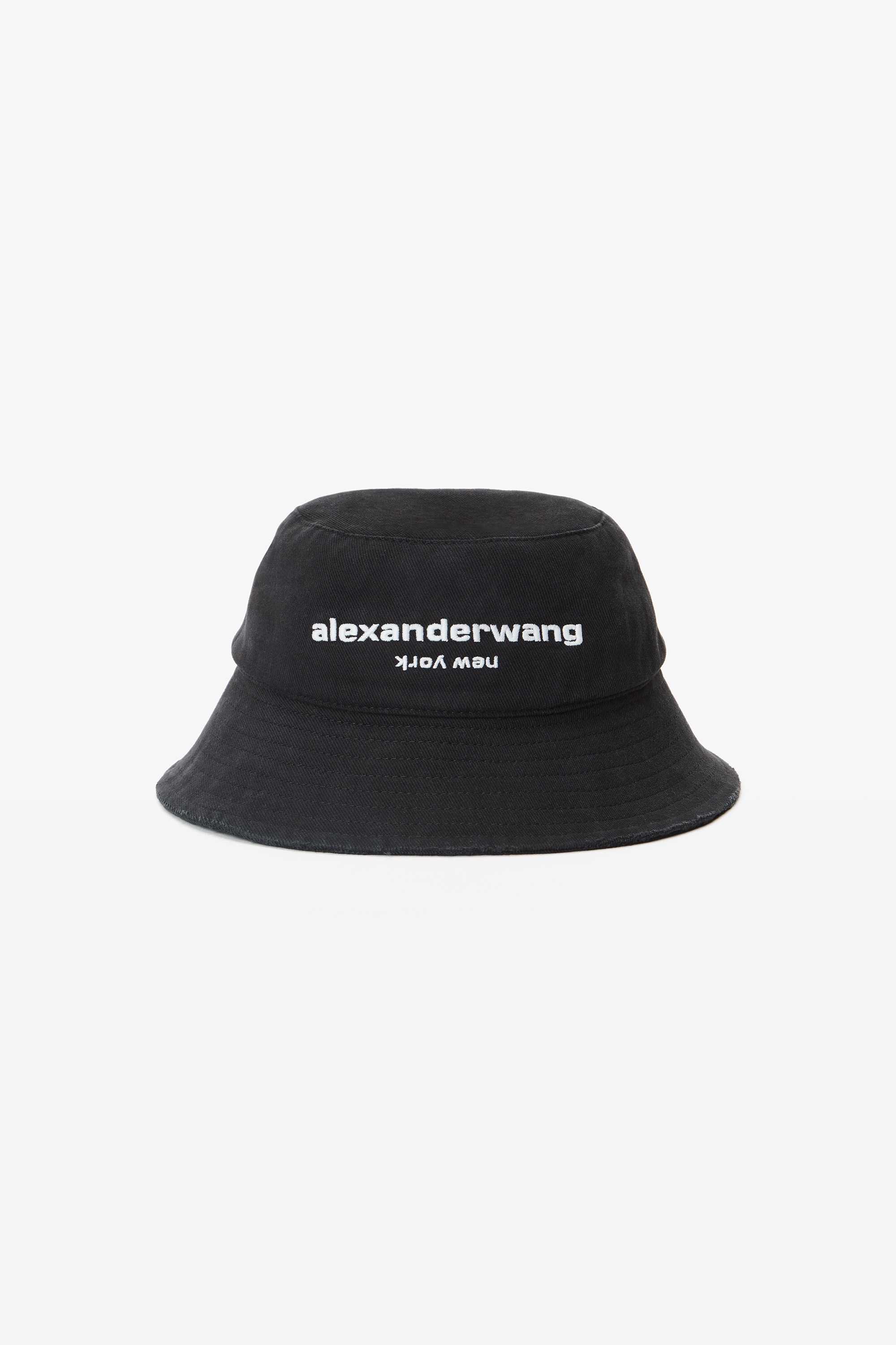 Distressed Logo Bucket Hat - 2